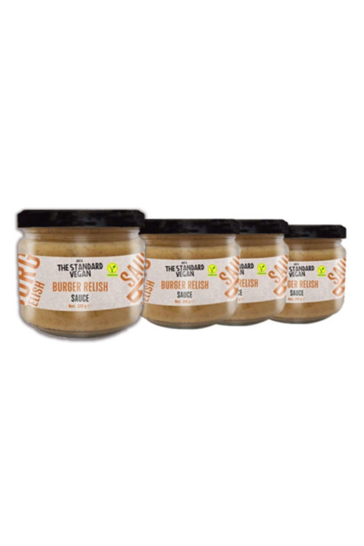 Orfa The Standard Vegan Orfa The Standart Vegan Burger Relish Sos 250 Gr X 4 Adet