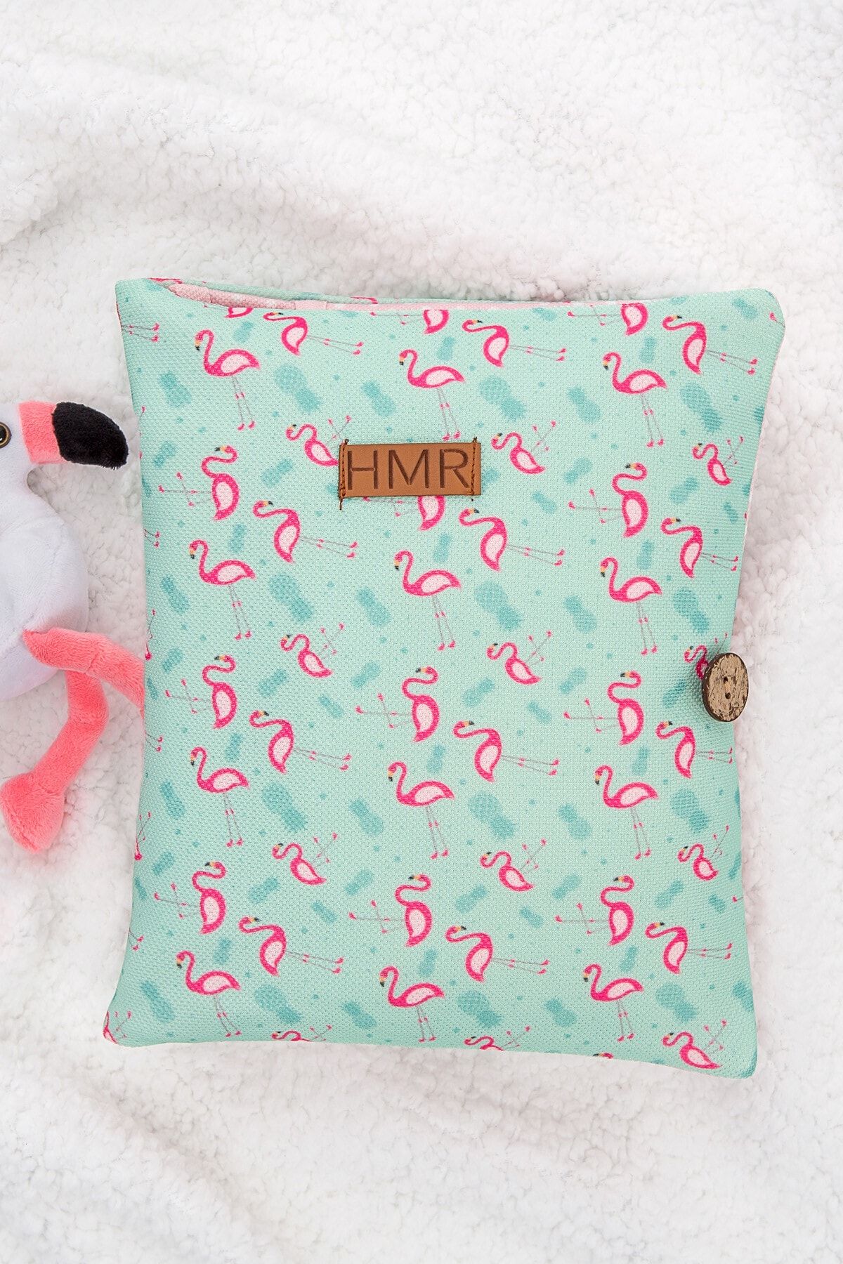 HAMUR Bebek Alt Açma Bakım Çantası Organizer Flamingo