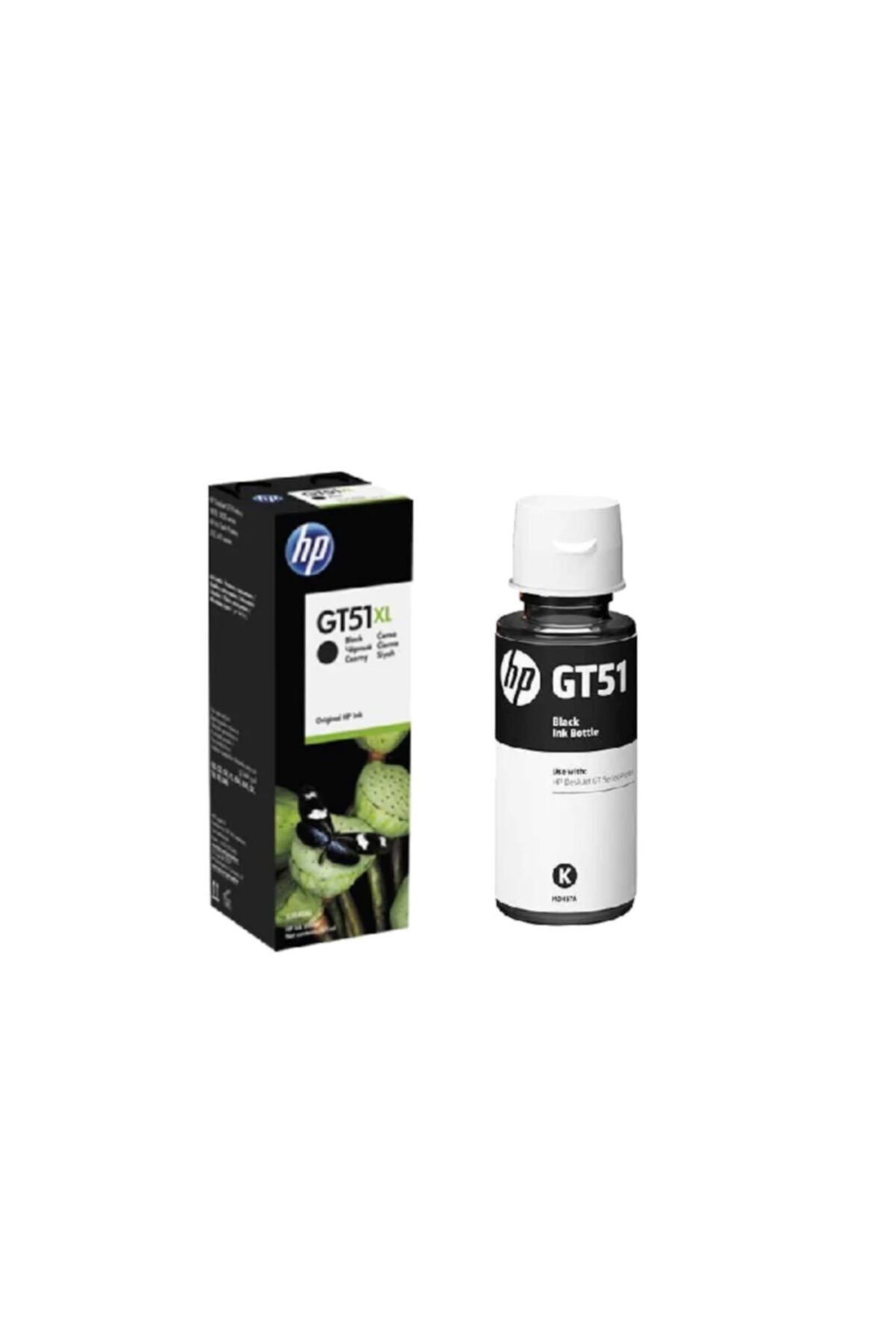 HP Gt51xl Siyah Orjinal Şişe Mürekkep Kartuş 100 Ml X4e40ae