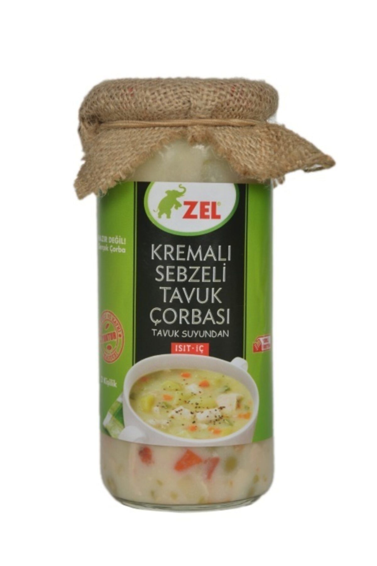 Zel Kremalı Sebzeli Tavuk Çorbası 480 ml