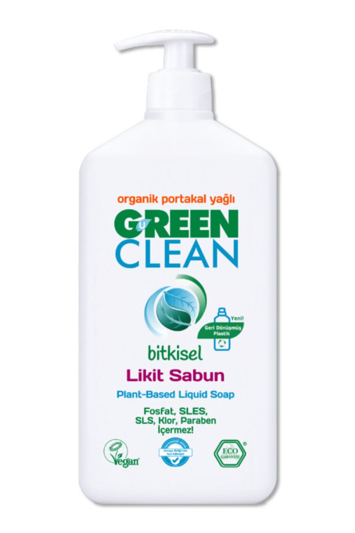 Green Clean Organik Portakal Yağlı Likit Sabun 500 Ml