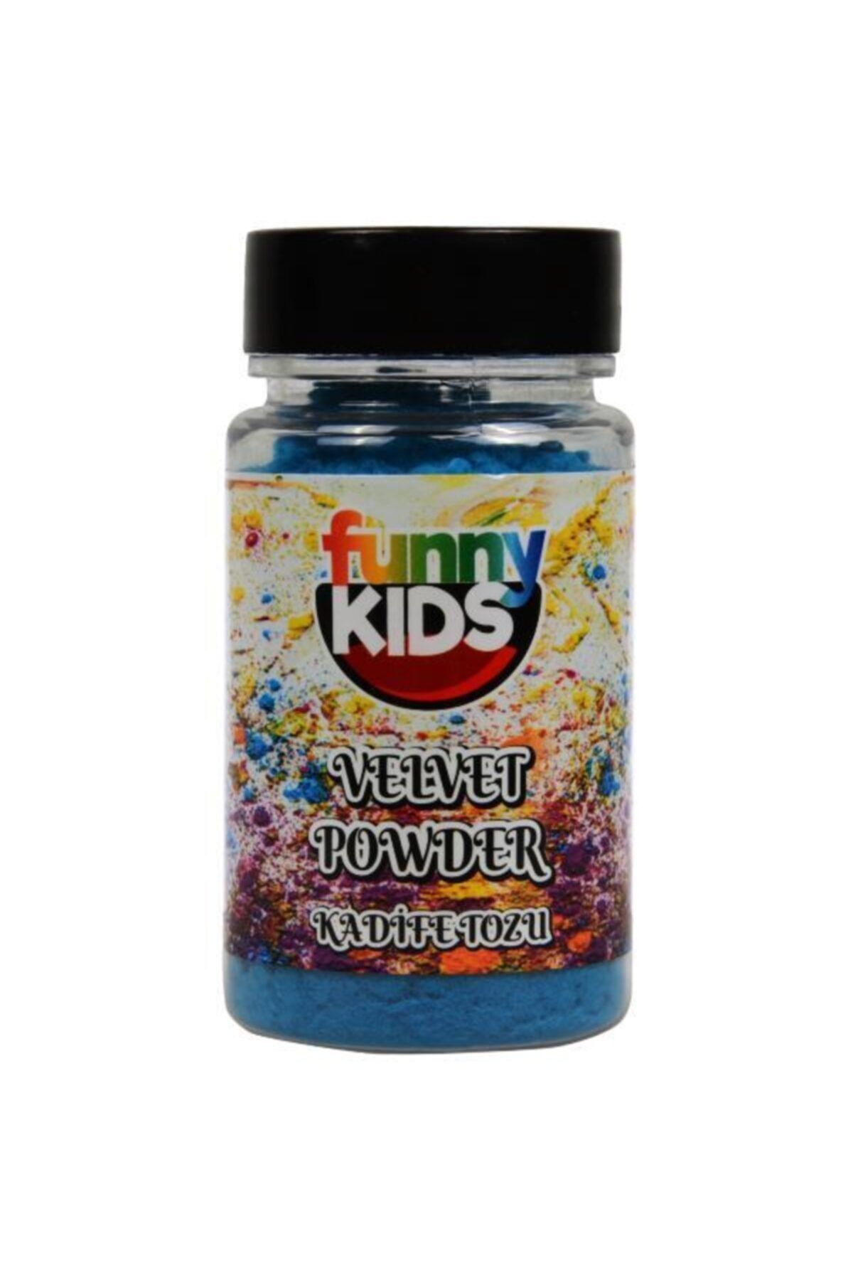 Rich Funny Kids Dekoratif Kadife Tozu Mavi 90cc