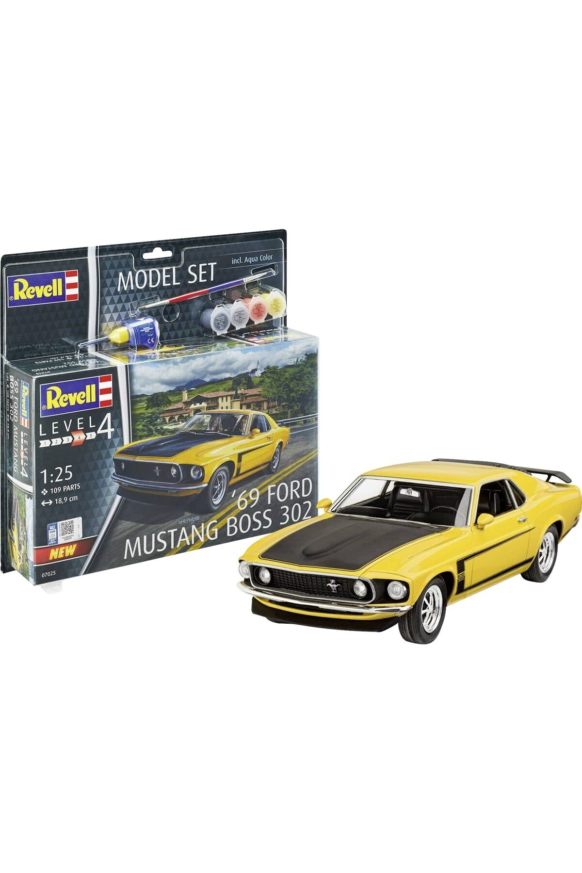 REVELL Model Set 1969 Boss 302 Mustang