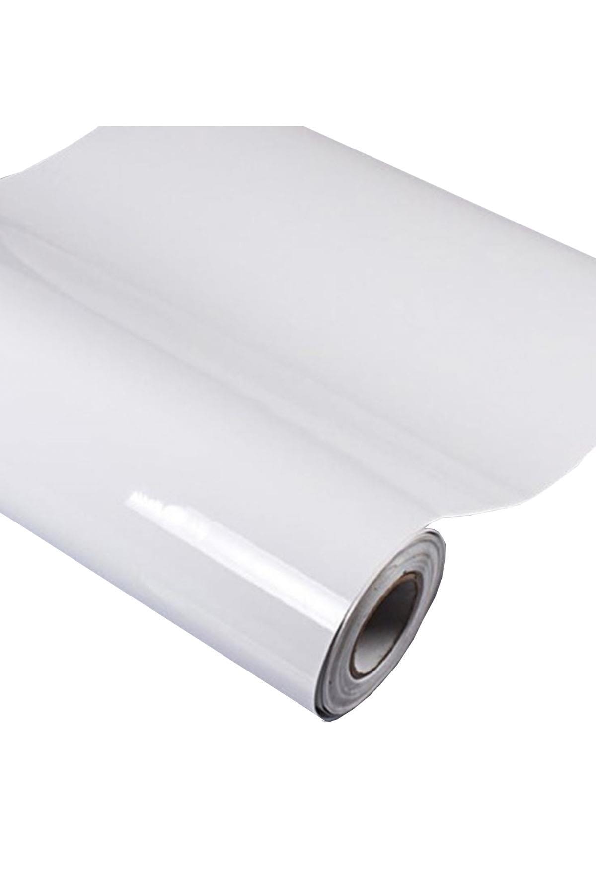 AUTOFOLYO Parlak Beyaz Folyo 122 Cm X 8 Metre