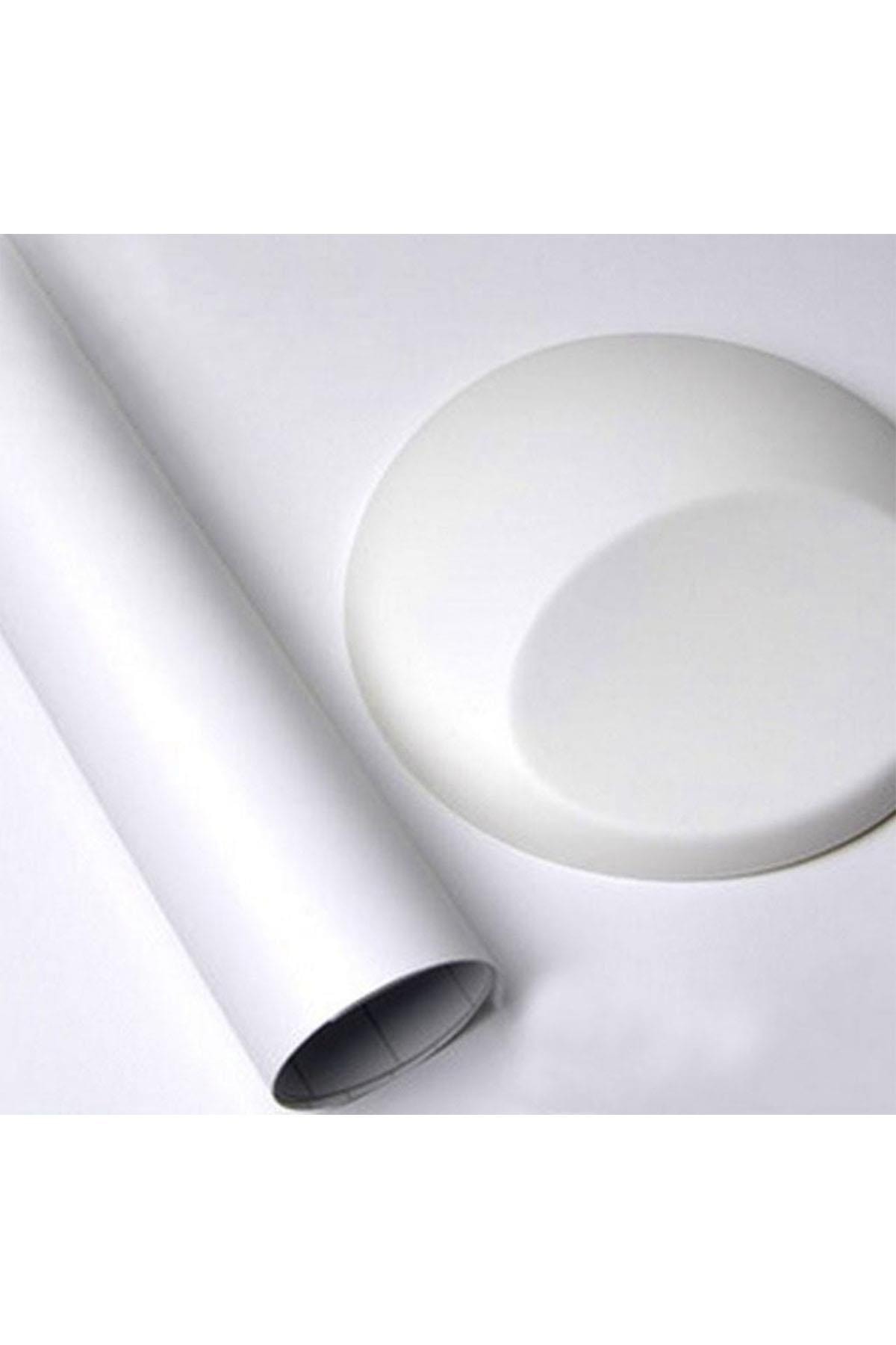 AUTOFOLYO Mat Beyaz Folyo 60 Cm X 8 Metre