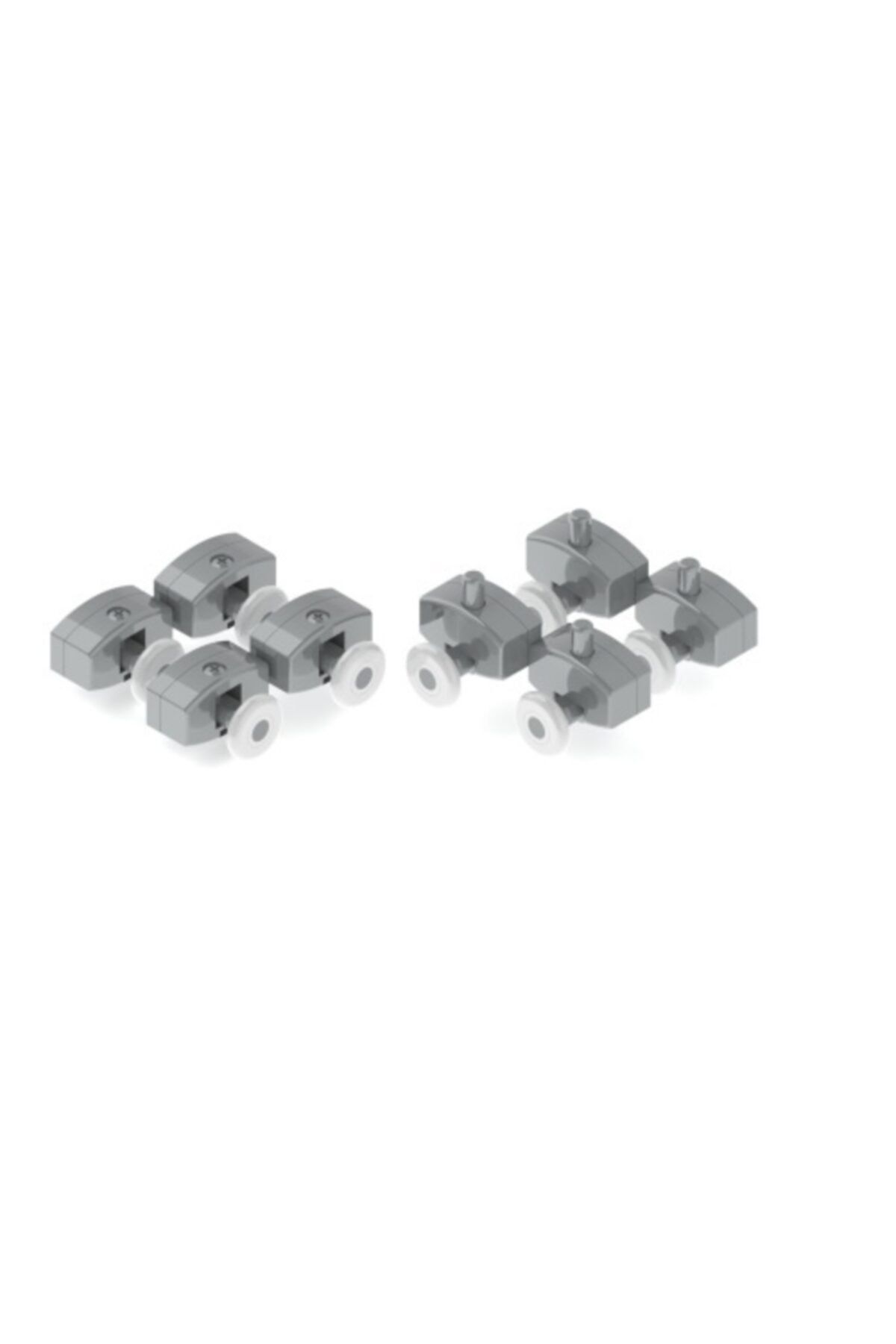 Anpa Duşakabin Plastik 24 Mm. Rulman Hüppe Uyumlu Takımı
