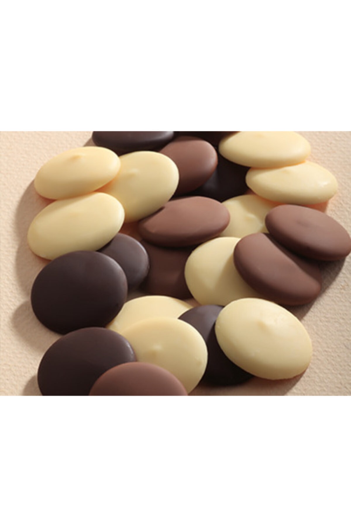 Global Altınmarka Beyaz Pul Çikolata 1kg