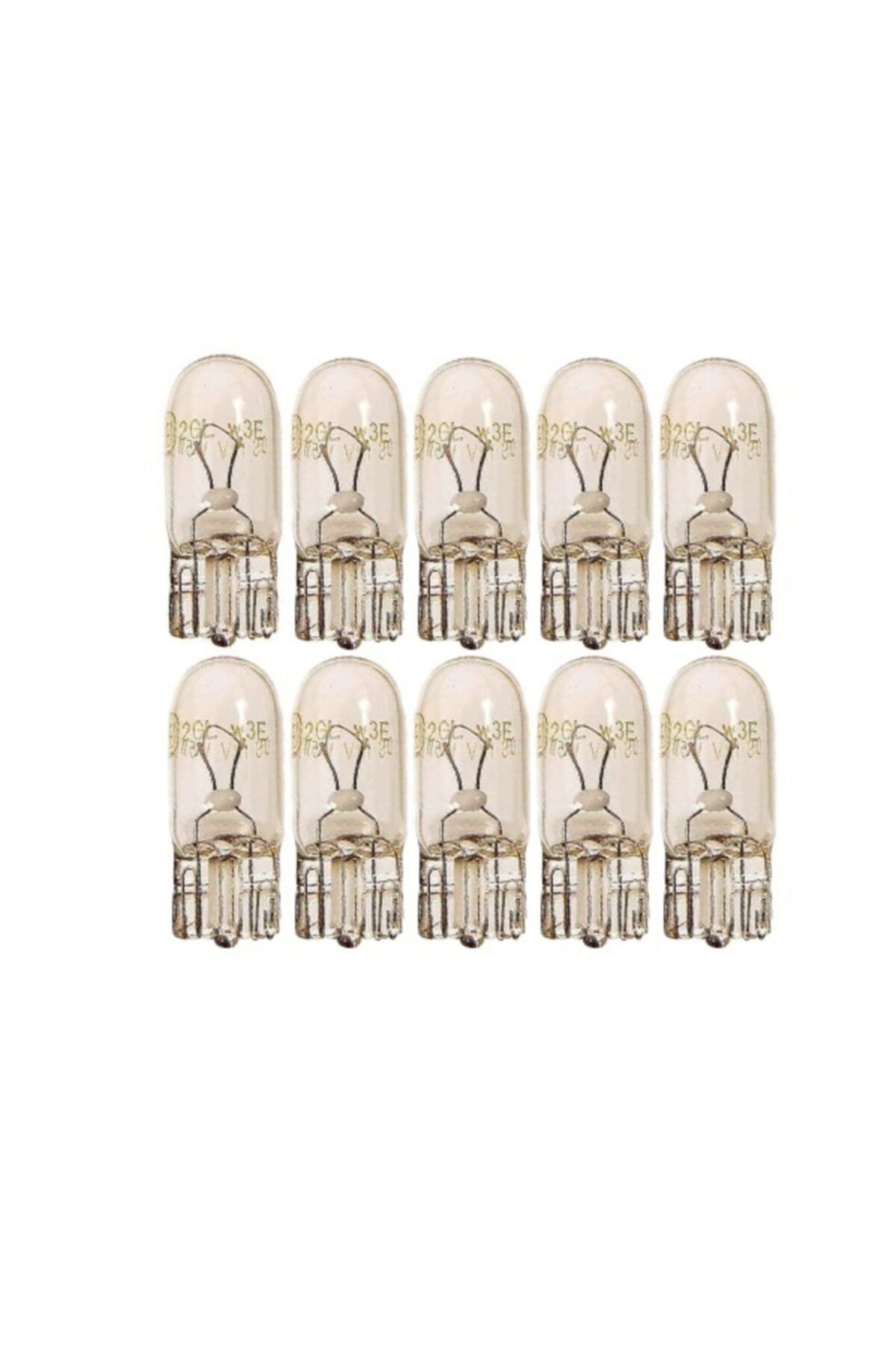 Osram W5w T10 Dipsiz Ampul 12v 5w 10 Adet