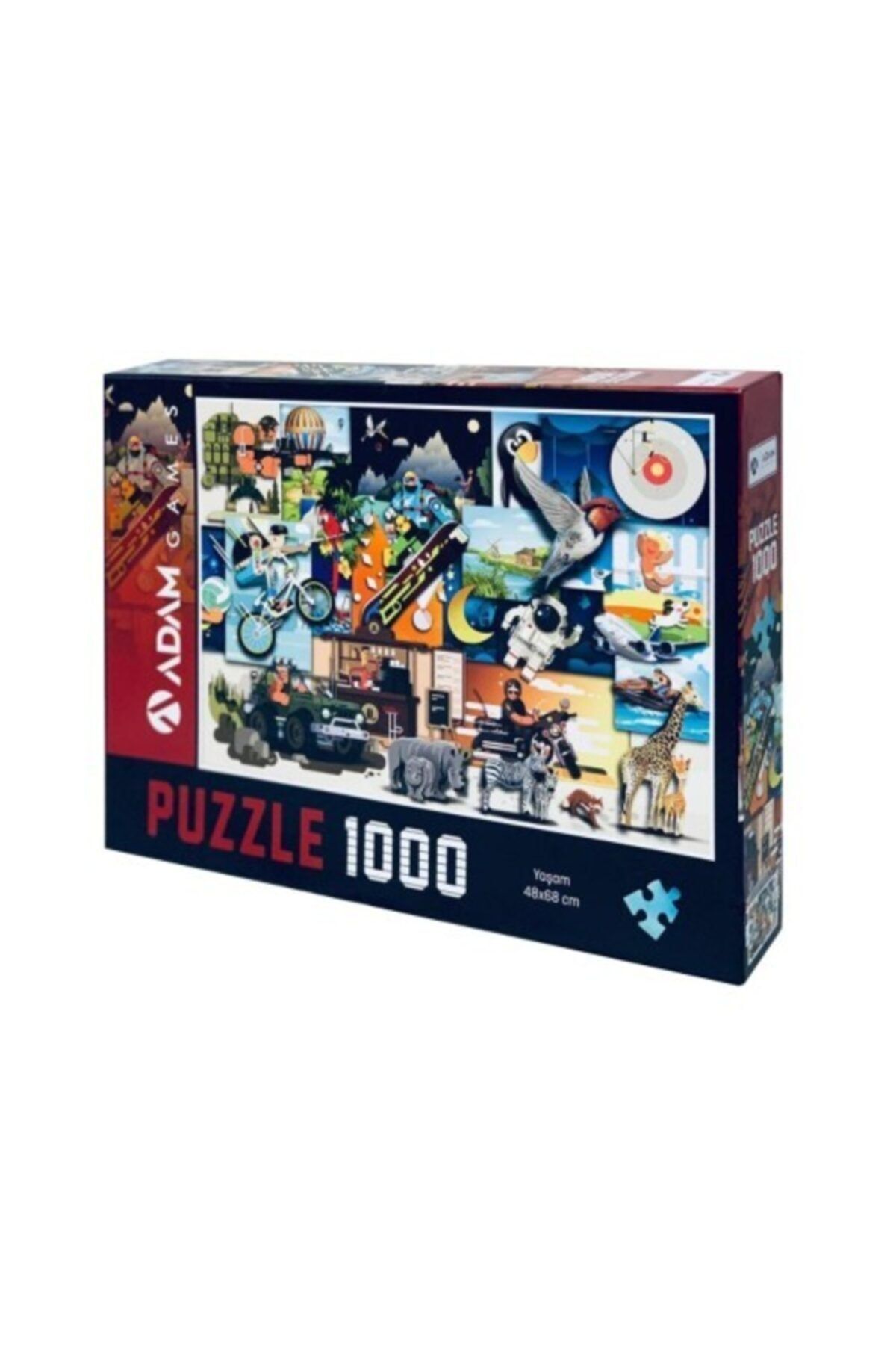 Brother Toys 1000 Parça Puzzle Yaşam Pazıl