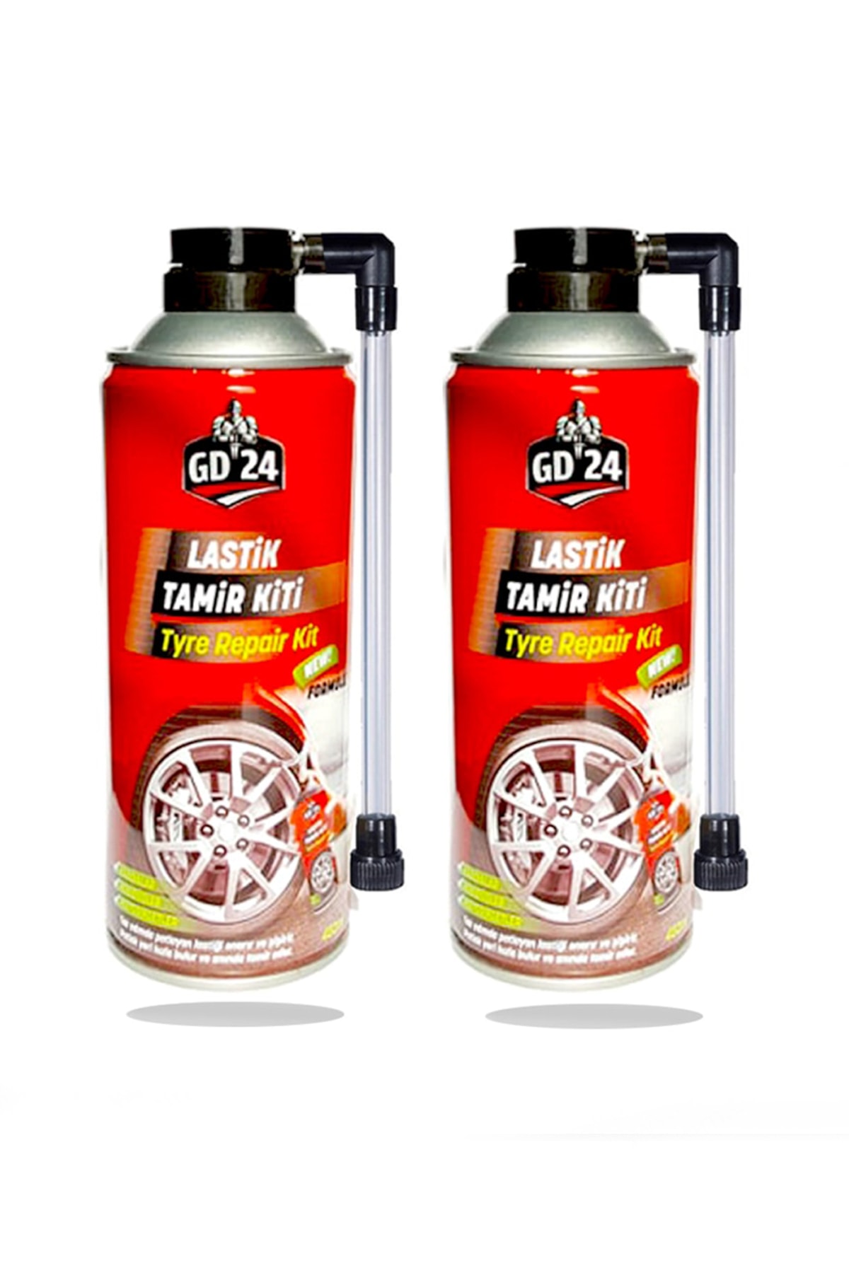GD 24 Gd24 Lastik Tamir Spreyi Köpüğü Kiti 450 Ml 2adet
