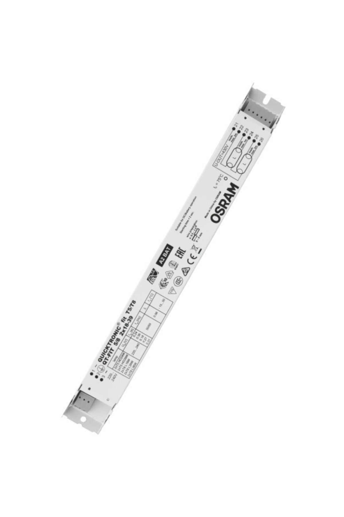 Osram T5 2x18-39w Elektronik Balast