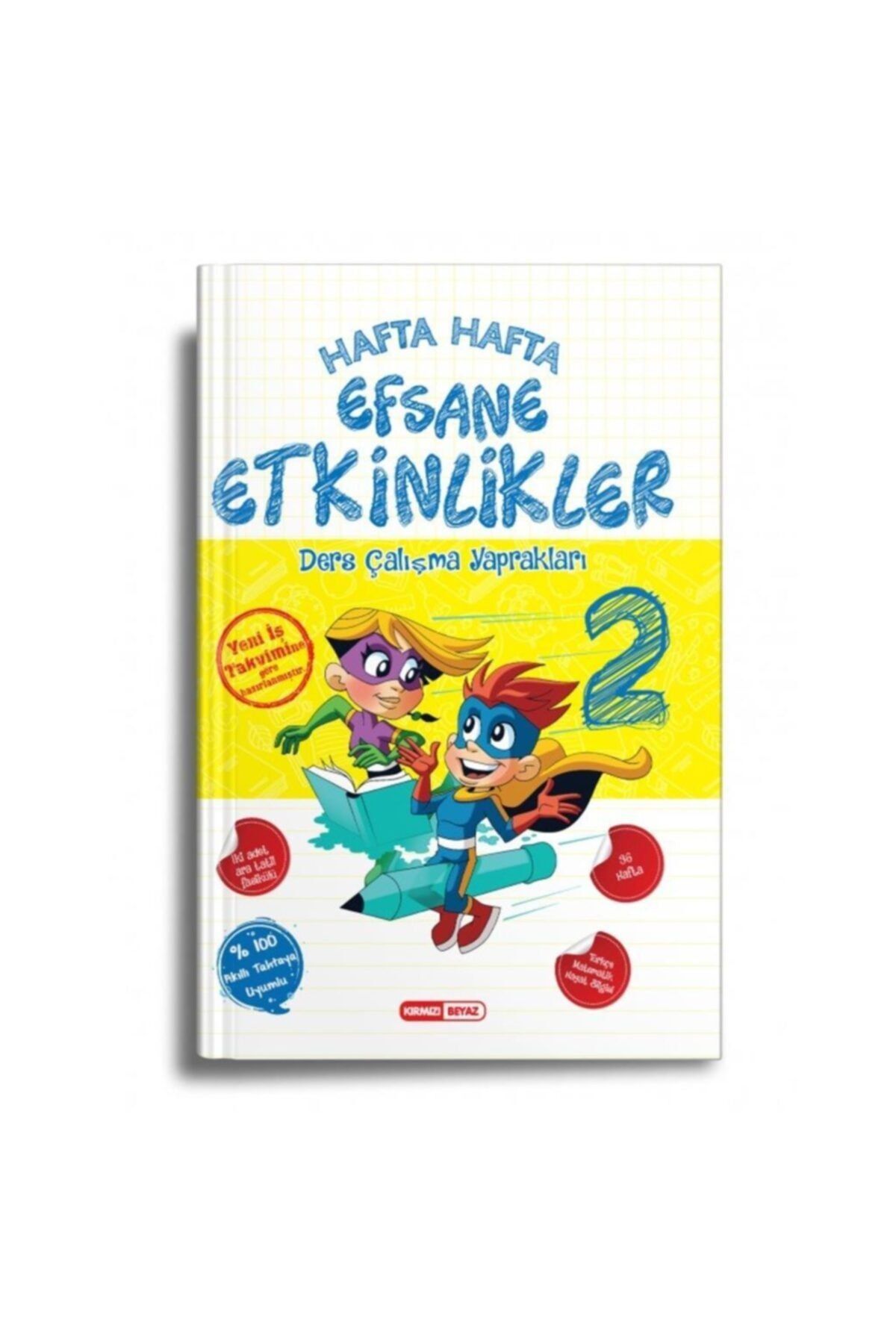 Kirmizi Beyaz Yayinlari 2 Sinif Hafta Hafta Efsane Etkinlikler Trendyol