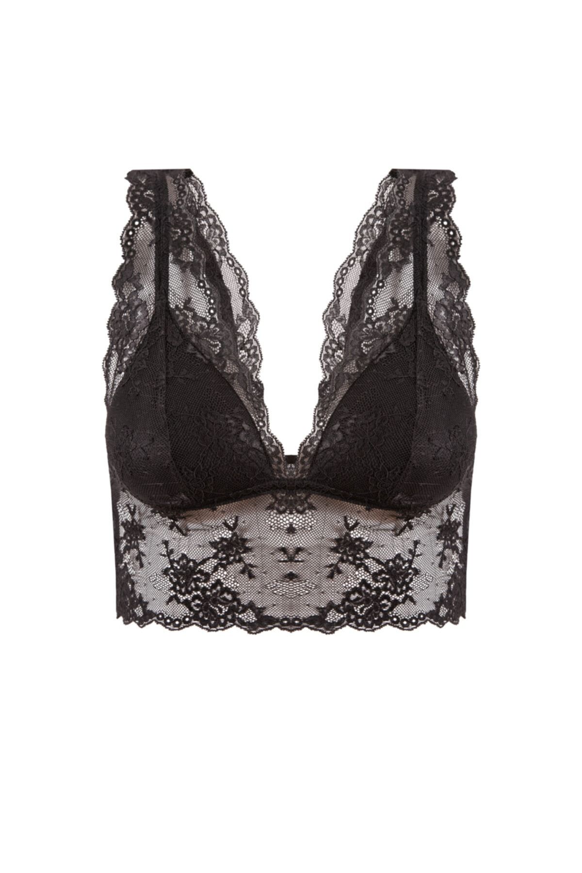 HAREM SUARE Always Murcia Bralet Siyah