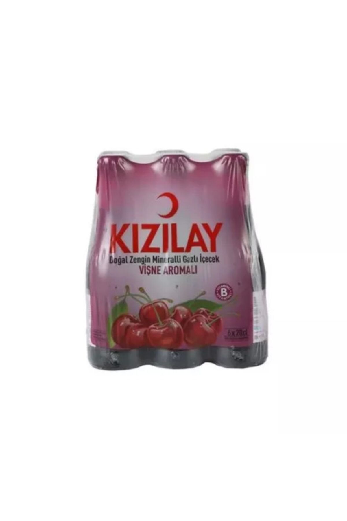Kızılay Vişne Aromalı Maden Suyu 200ml X 6 Adet