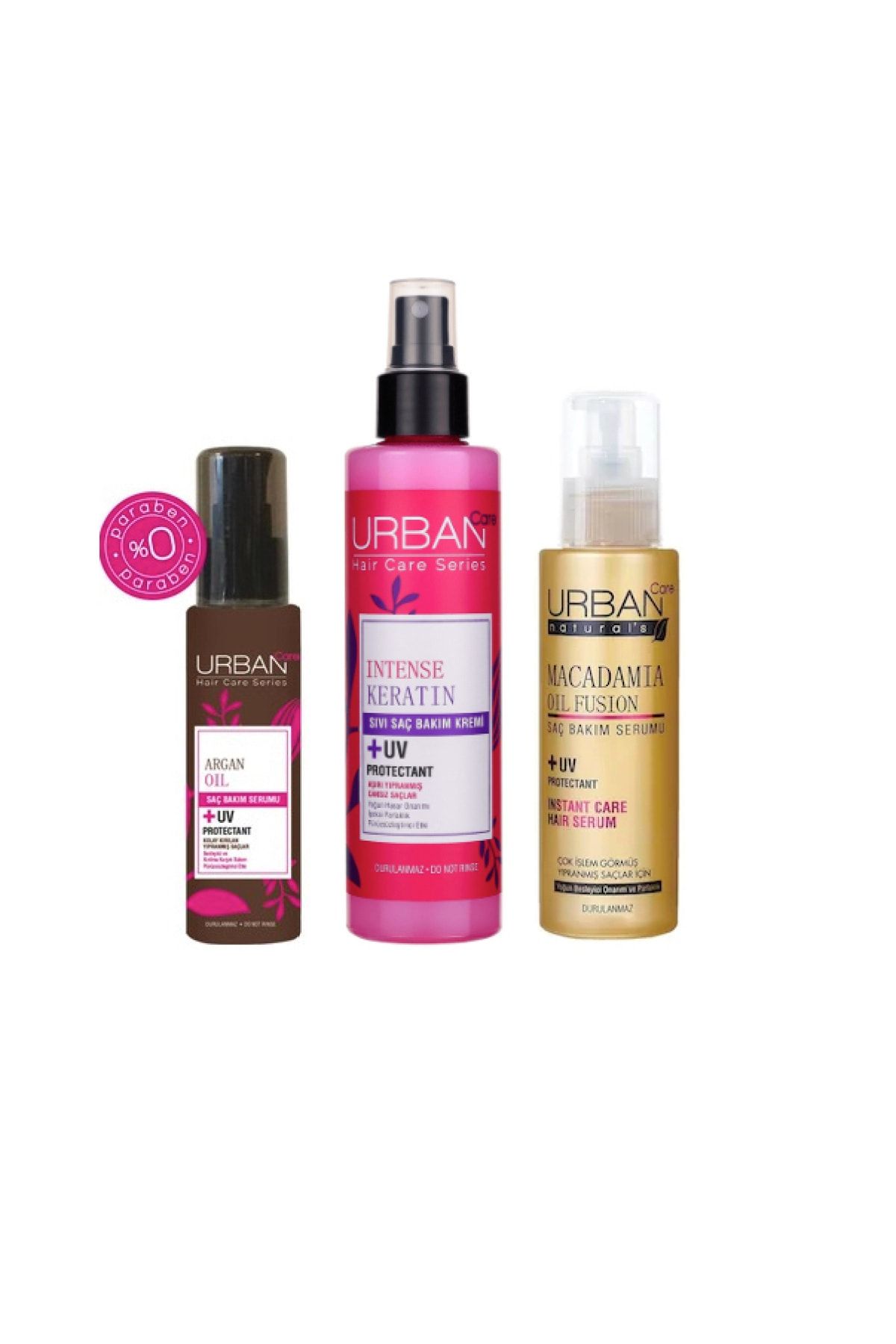 urban care macadamia sac bakim serumu 100 ml argan oil sac serumu 75 ml sivi sac kremi 200ml fiyati yorumlari trendyol