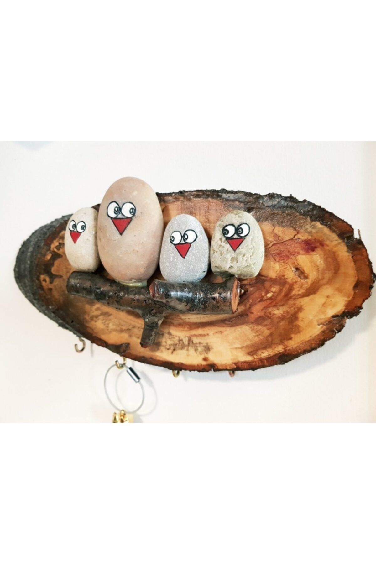 LAMONETA Bird Team Anahtarlık / Kuşlu Duvar Anahtarlık / Key Hanger