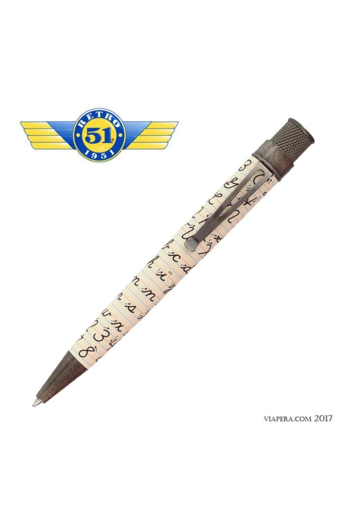 Retro 51 Cursive El Yazısı Roller Kalem