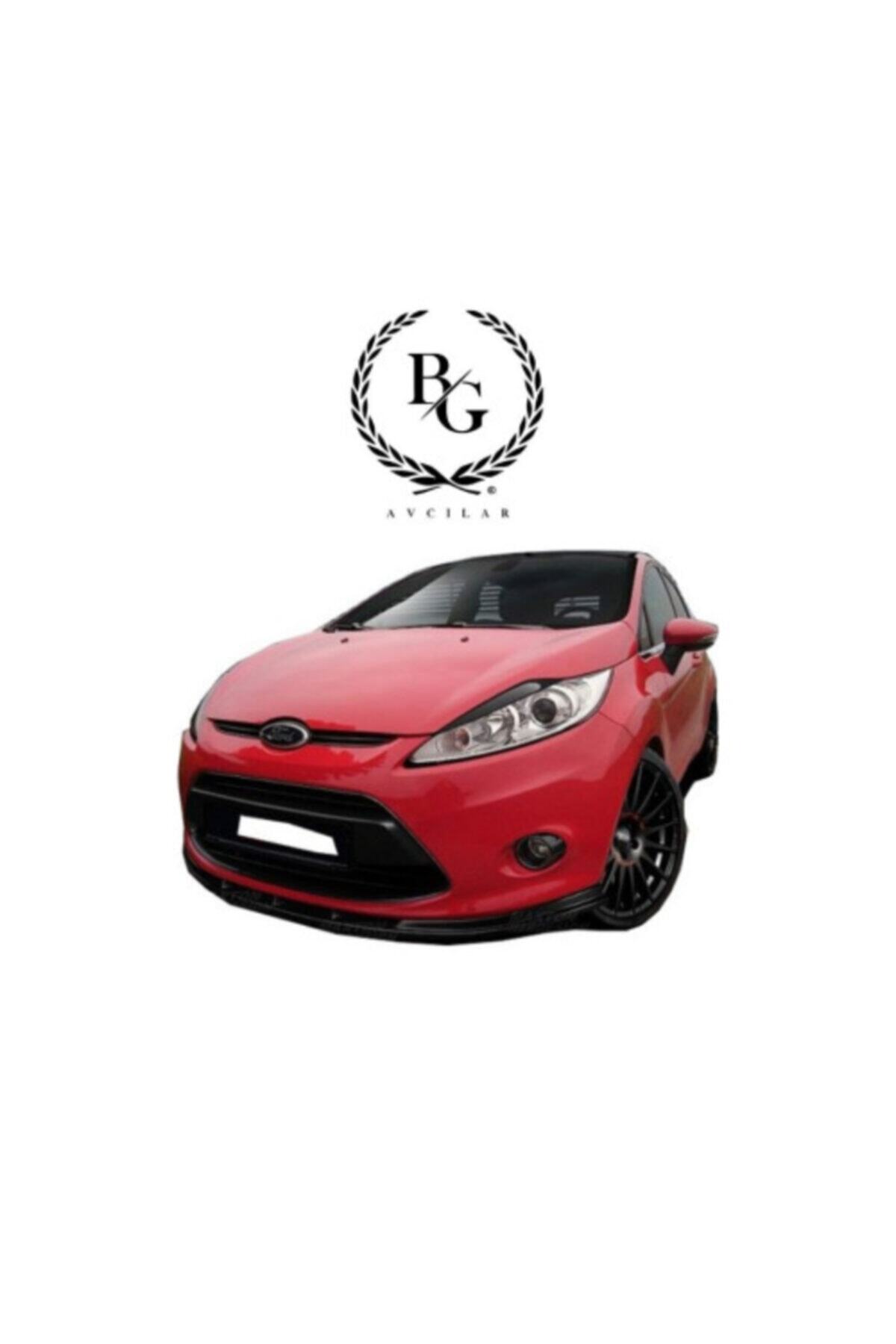 Ford Fiesta Makyajsız Ön Tampon Lip Parlak Siyah Boyalı (plastik)