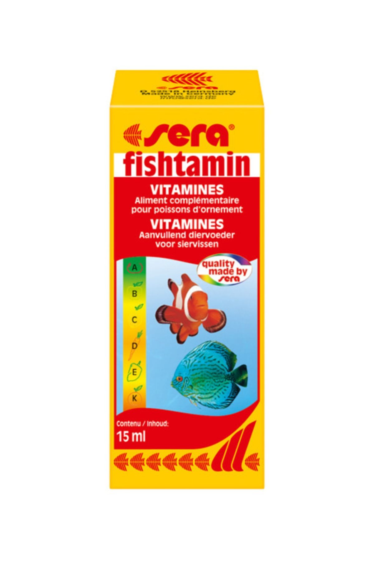 SERA Fishtamin 15 Ml Stk:09/2022