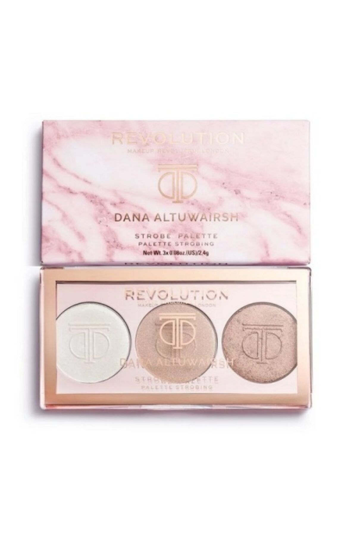 MAKEUP REVOLUTION X Dana Strobe Aydınlatıcı Palet