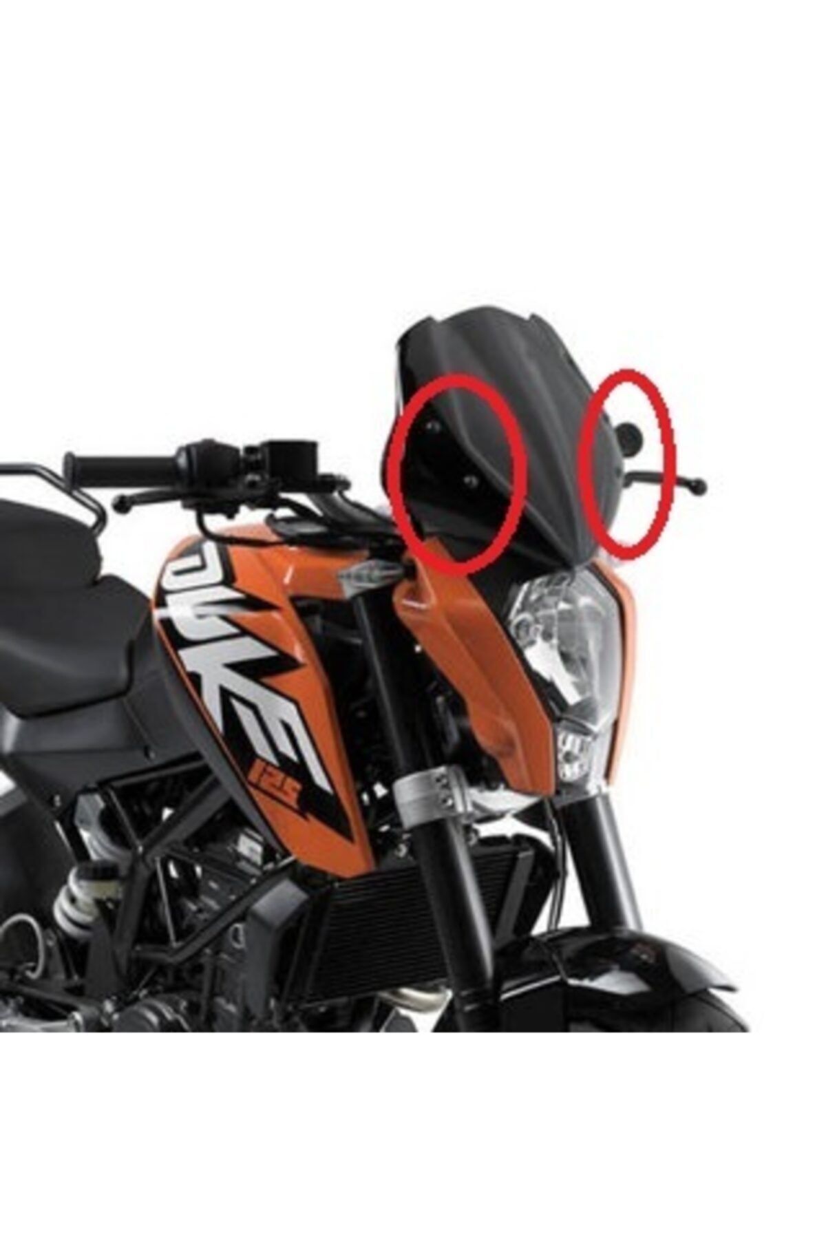 Givi Gıvı A7701a Ktm Duke 125-200-390 (11-16) Rüzgar Siperlik Bağlantısı