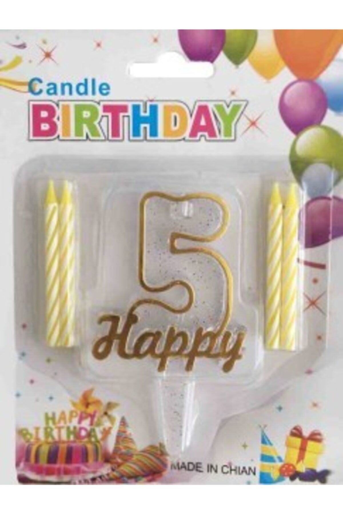 whiteavm Mum 5 Yaş Happy Yazılı Altın Pk1 Kl:600