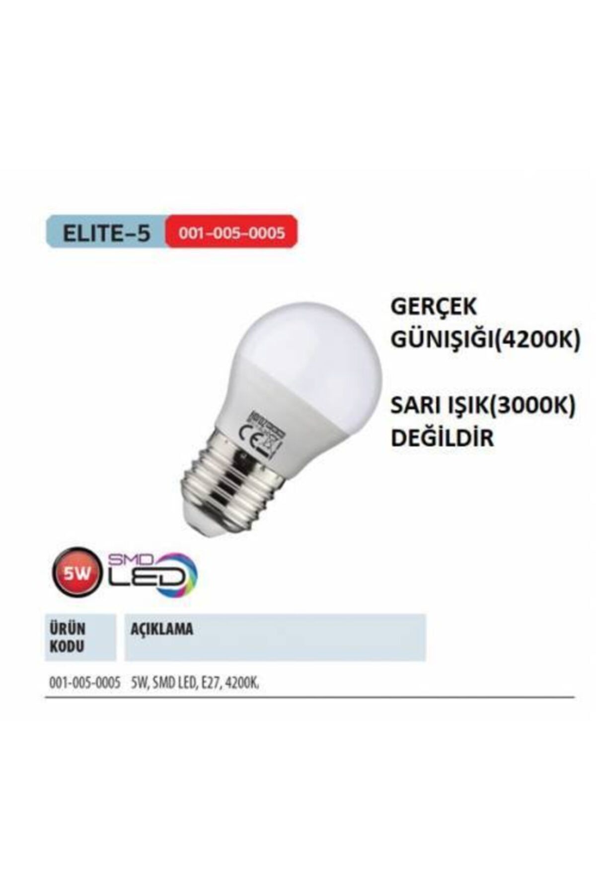 horoz elektrik horoz 5 w gunisigi smd led ampul fiyati yorumlari trendyol