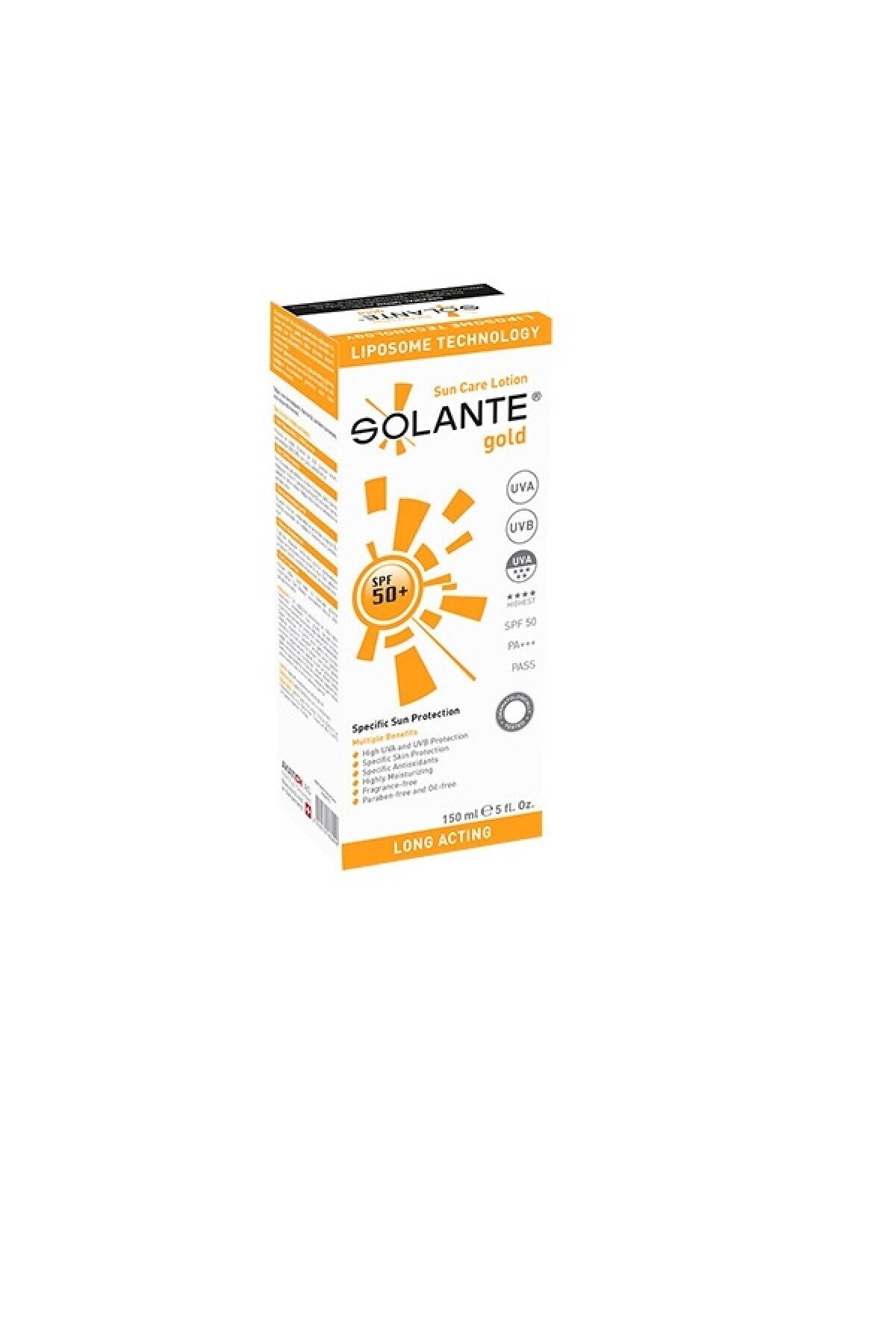 Solante Özel Cilt Koruması Gold Losyon 150 Ml