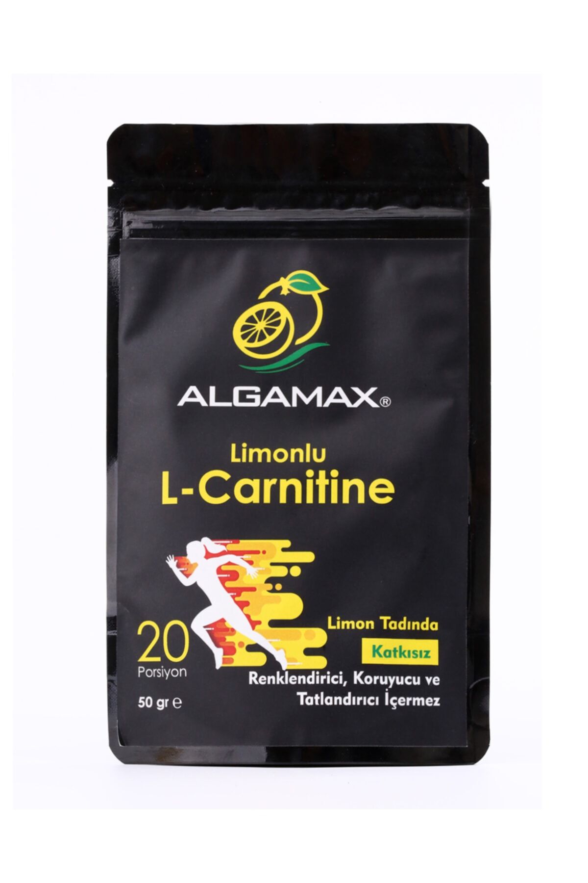 ALGAMAX Limonlu L-carnitine Toz 50 Gr