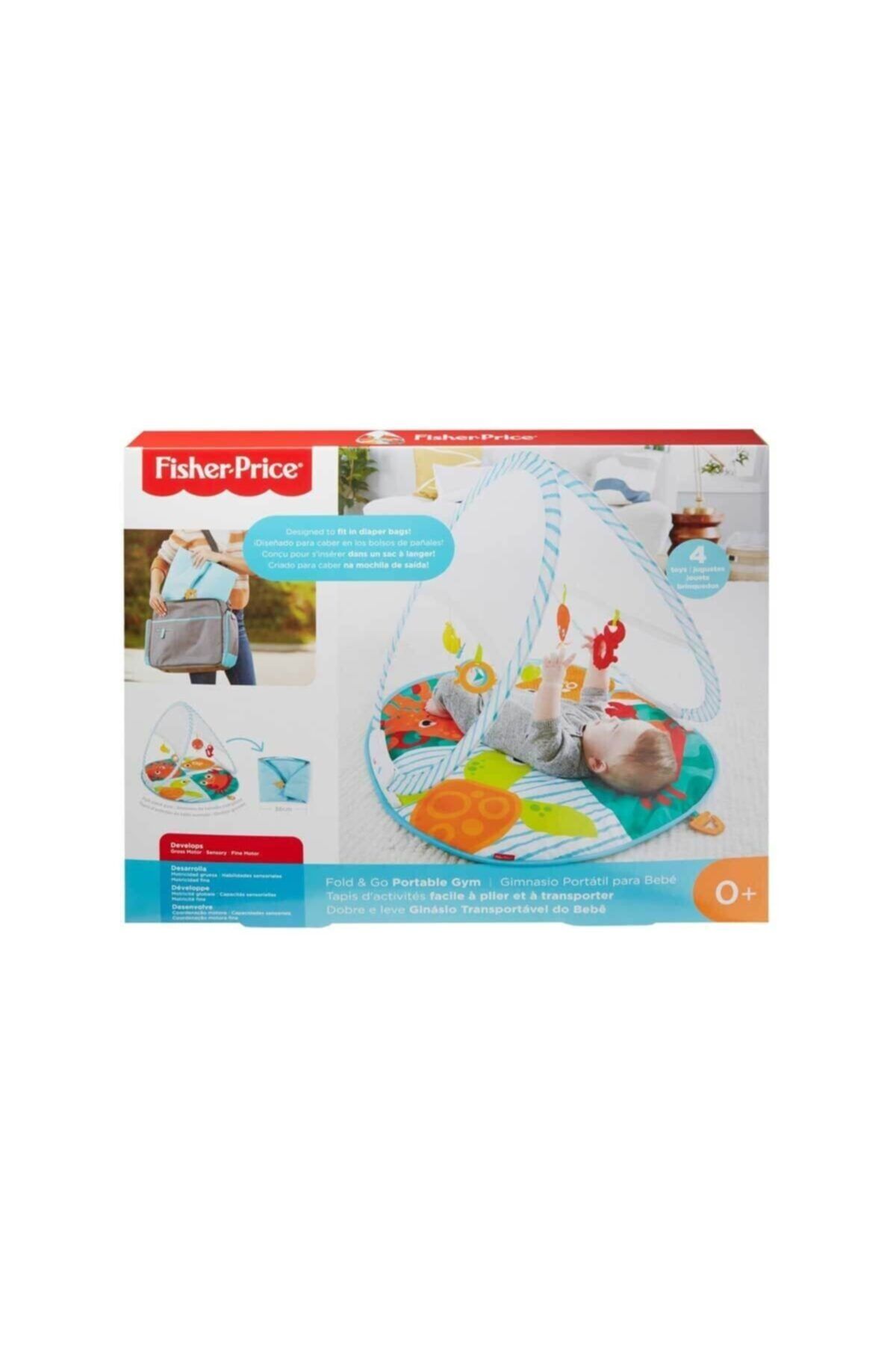 FISHER PRICE Fisher Price Renkli Dostlar Taşınabilir Jimnastik Merkezi Fxc15