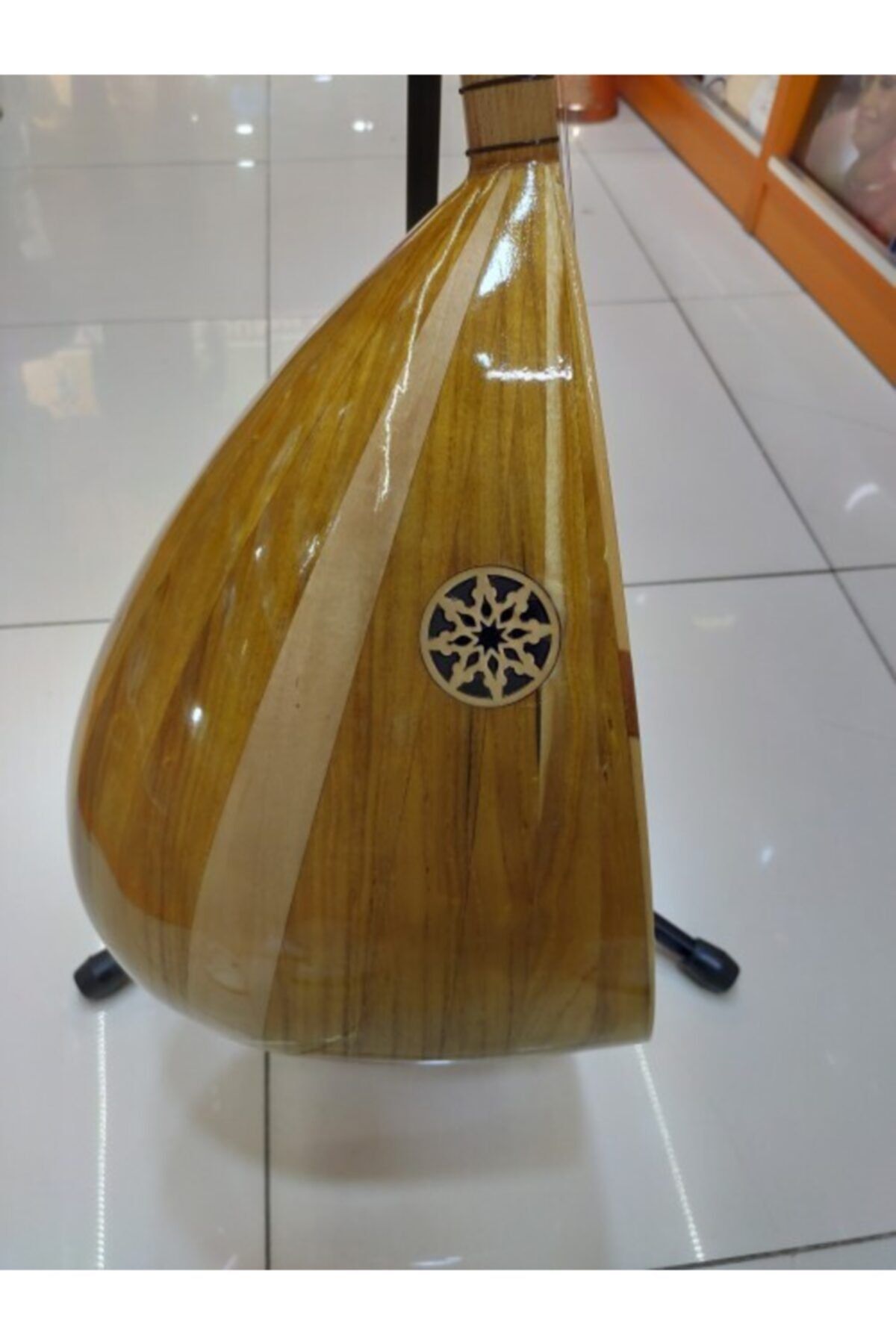 Bera Orjinal Ağaç Renkli Saz Bağlama ( Kılıf + Mızrab )