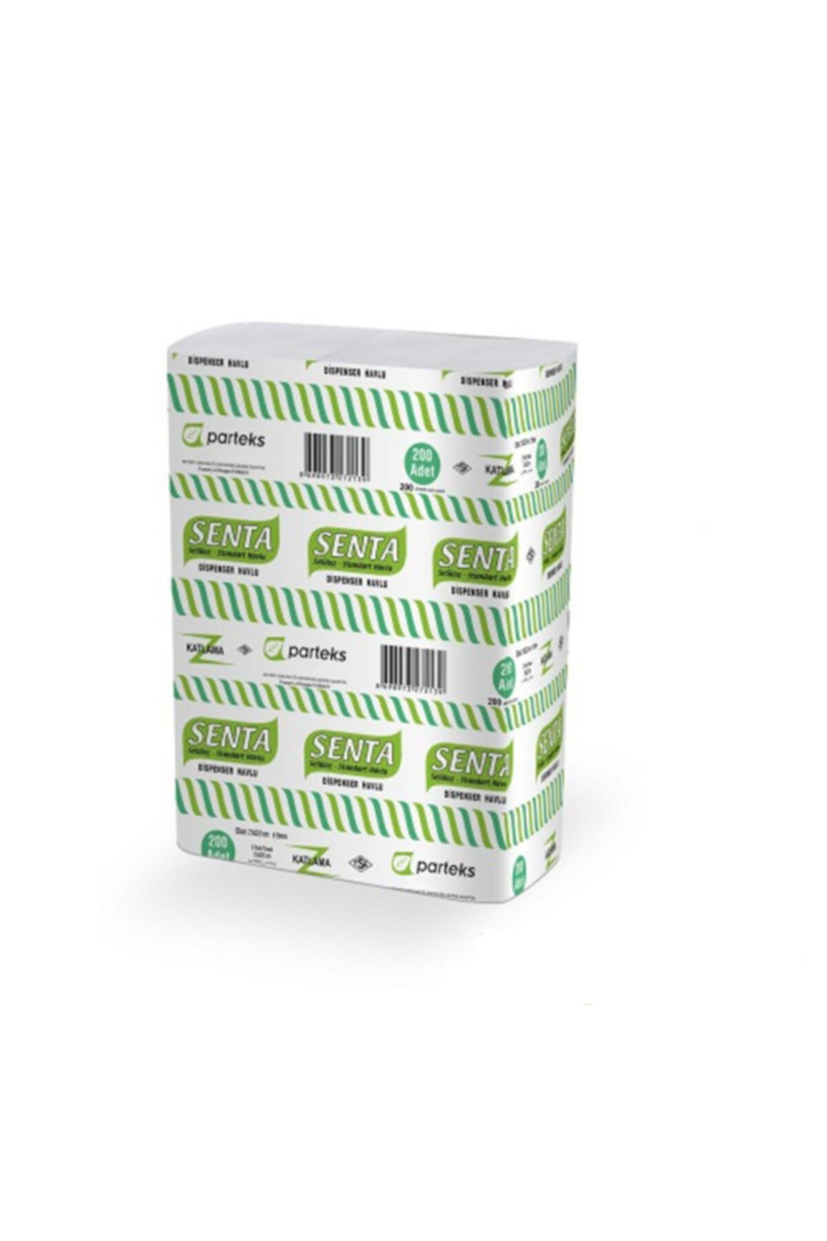 Senta Dispenser Kağıt Havlu ( 200 Adx12 Paket) Koli %100 Seluloz
