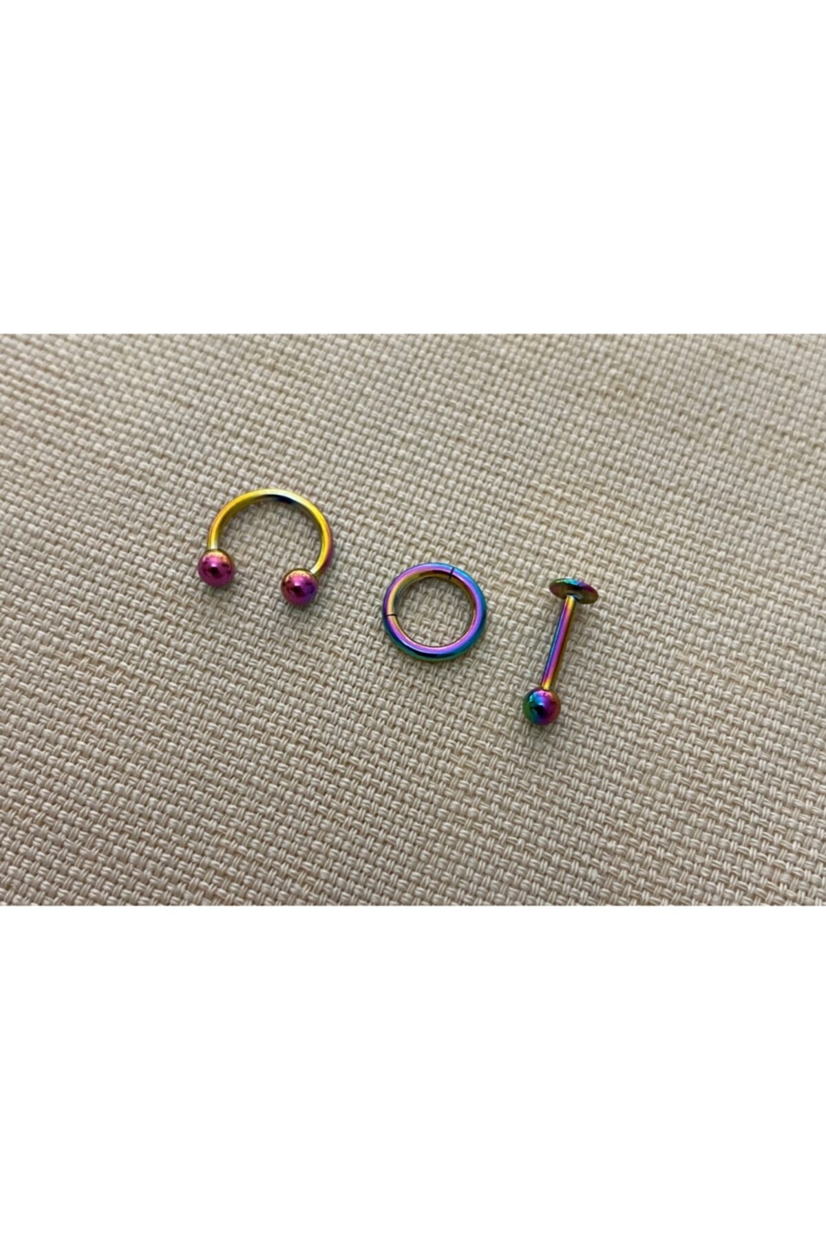 Markiz Takı Rainbow Üçlü Kombin 8mm