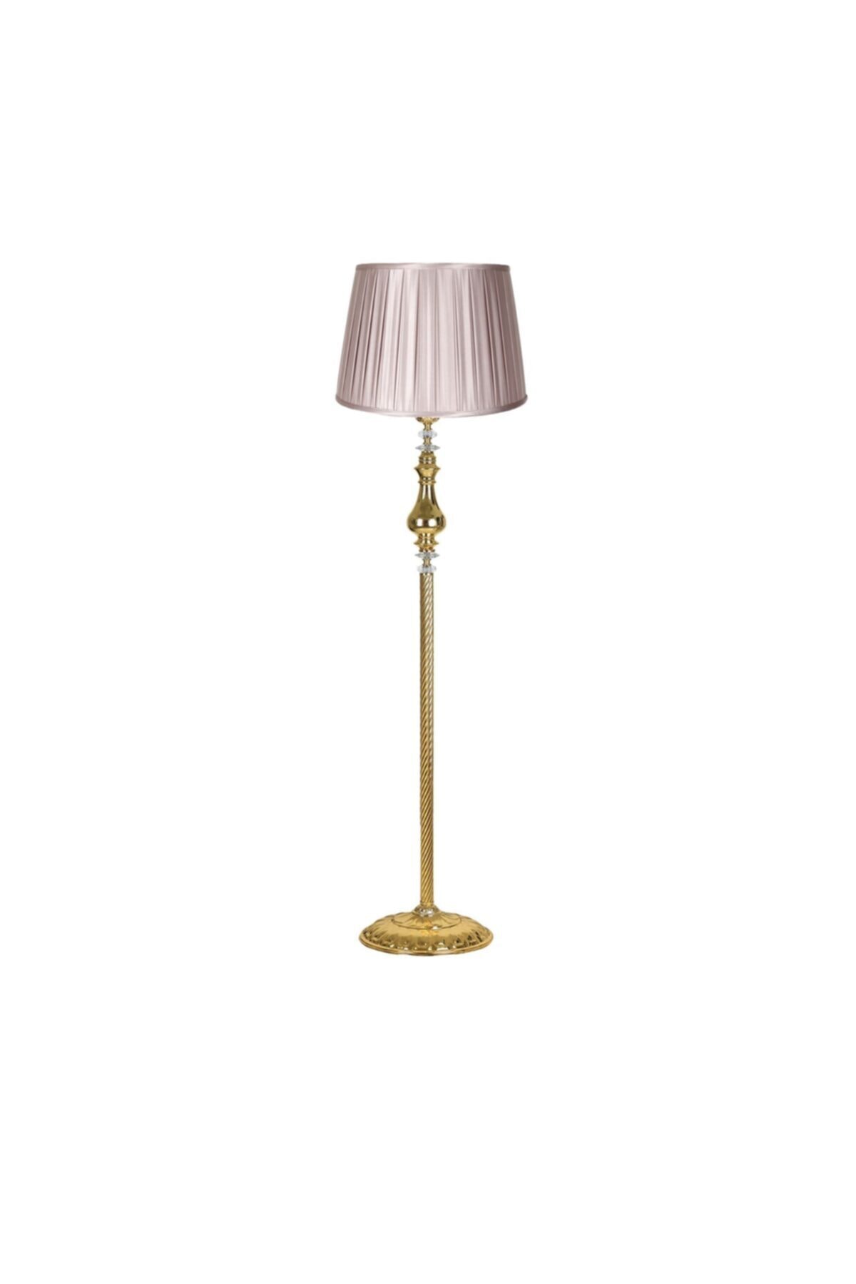 Vinner Plus Gold Kristal Lambader - Pembe Fırfırlı