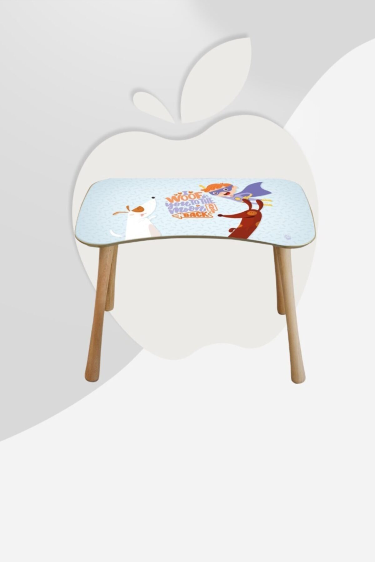 Popcorn Kids Apple Super Hero Aktivite Masa (2-5 Yaş)