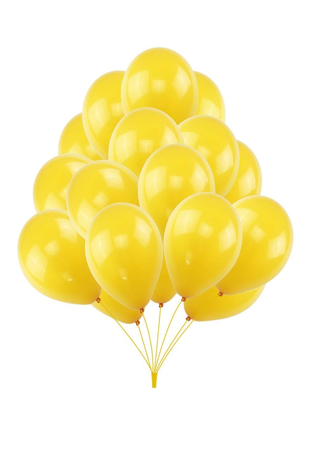 Organizasyon Pazarı Sarı Balon 10'lu