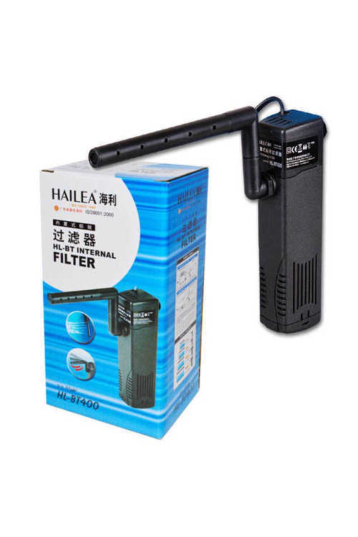 Hailea Akvaryum Iç Filtre Hl-bt400 7 W 380 L/s Max:110 L