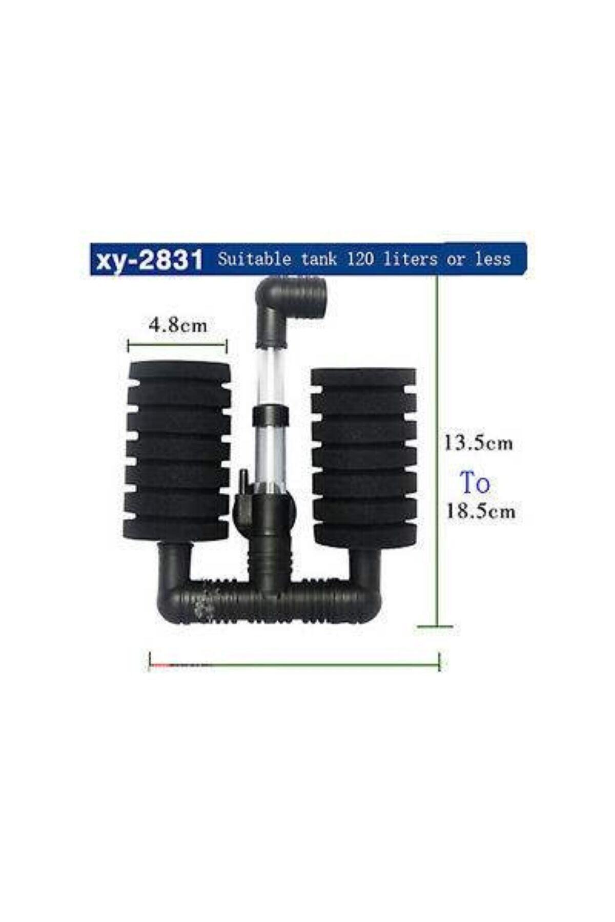 TROPİKAL Pipo Filtre Ikili Xy-2831 15 Cm