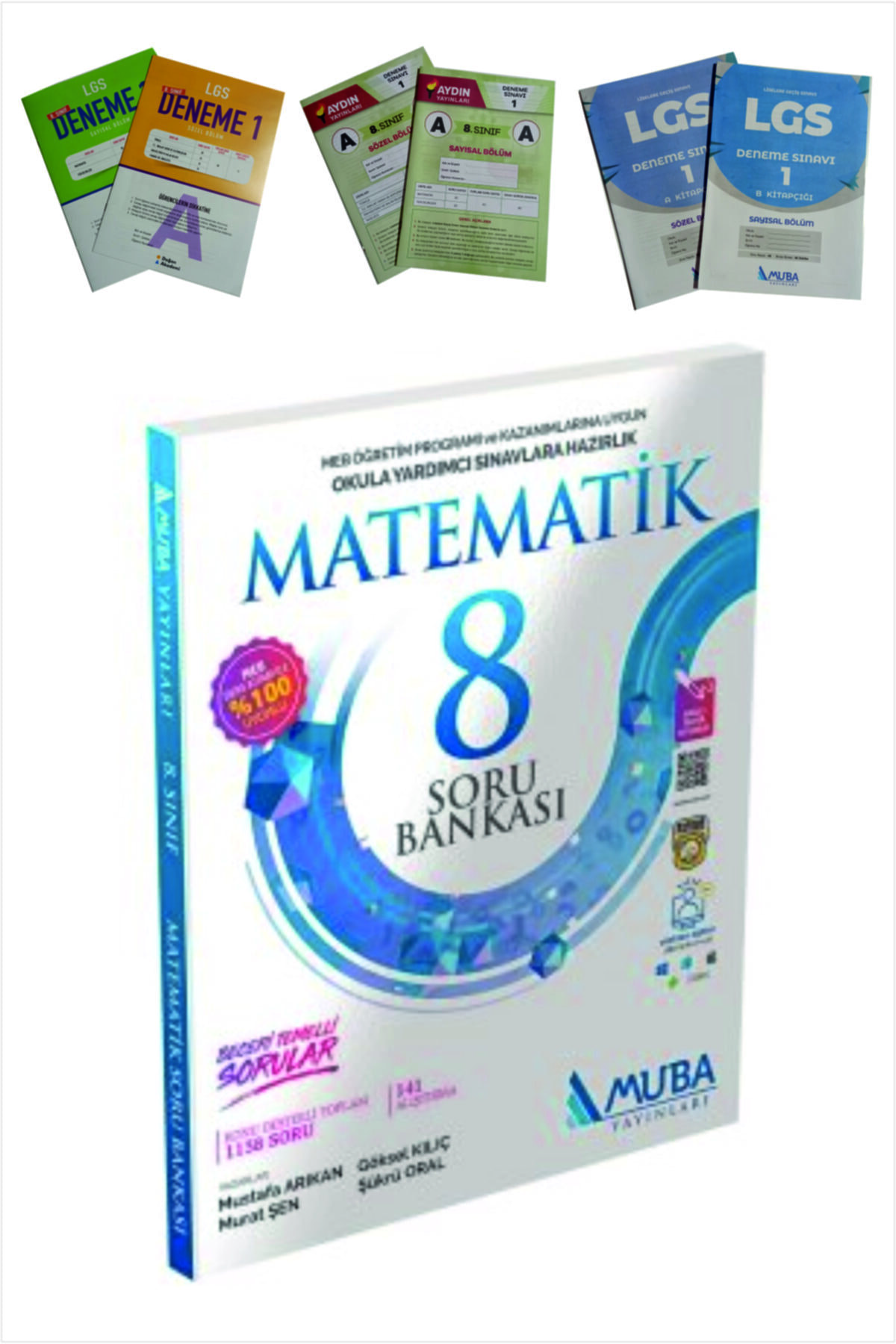 Muba Yayinlari 8 Sinif Matematik Soru Bankasi Deneme Seti Hediyeli Fiyati Yorumlari Trendyol
