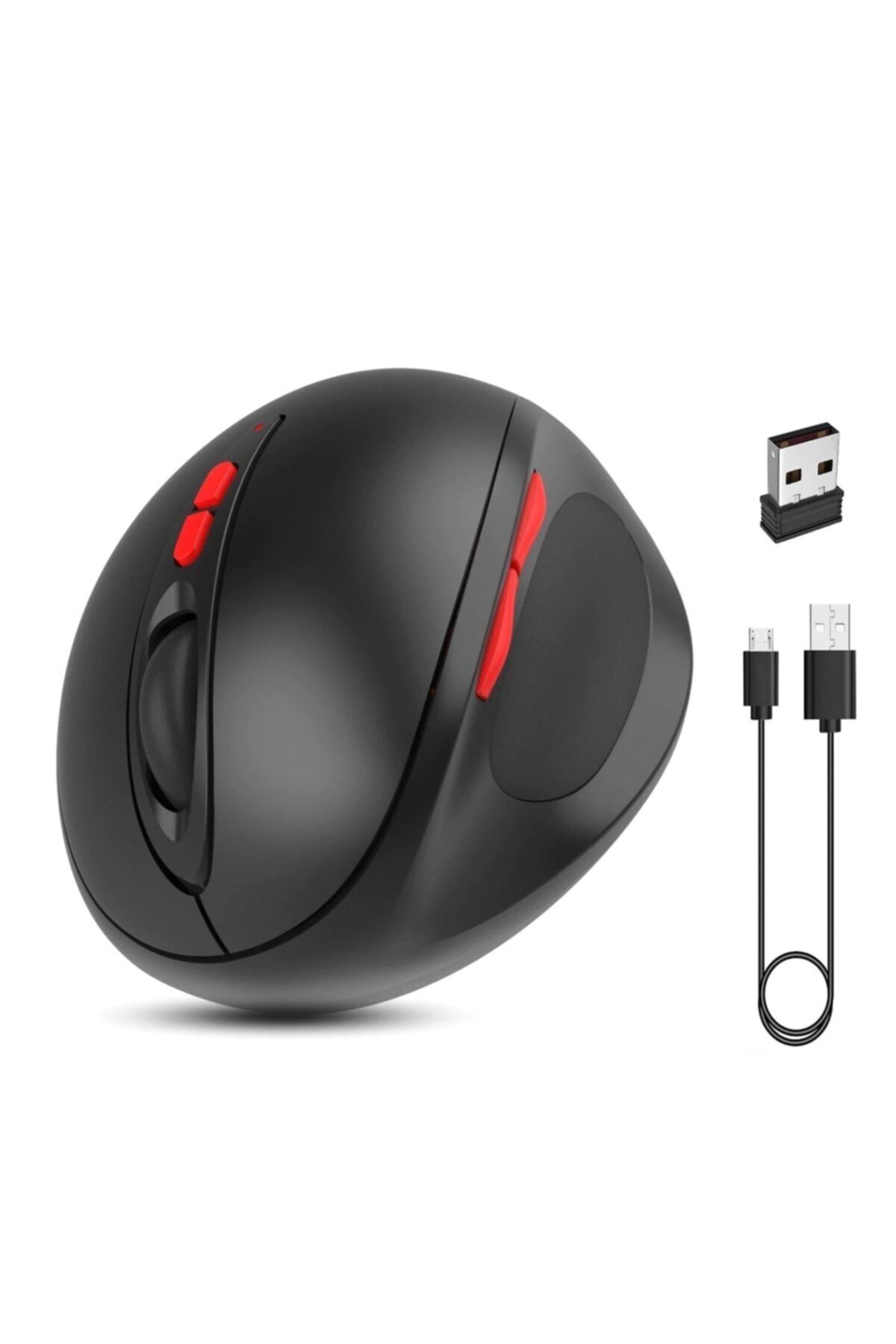 valkyrie Kablosuz 2.4g Şarjlı 7 Tuşlu 2400dpı Ergonomik Dikey Gaming Mouse