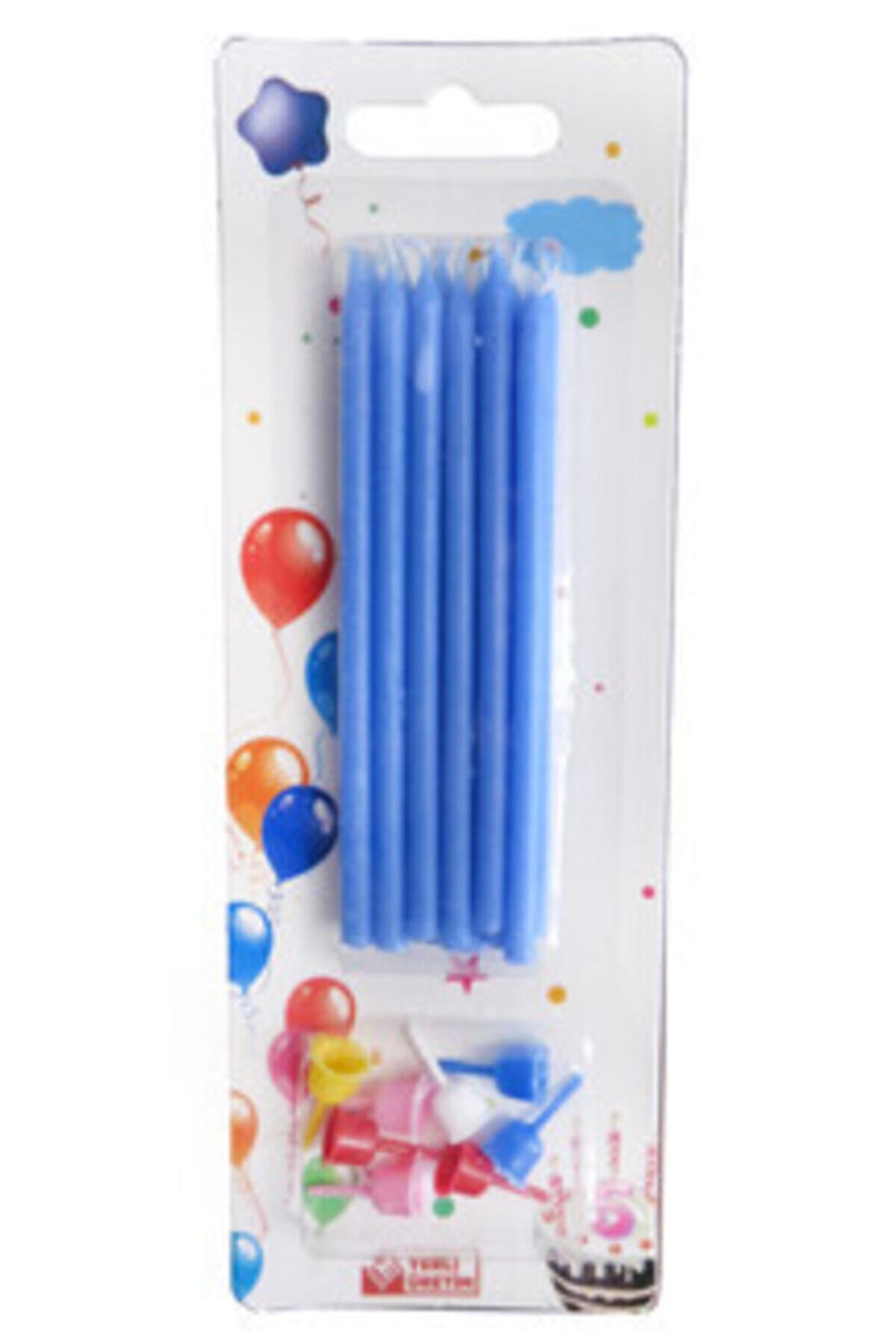 whiteavm Mavi Mum Pastel 10 cm Pk 12 Kl:450