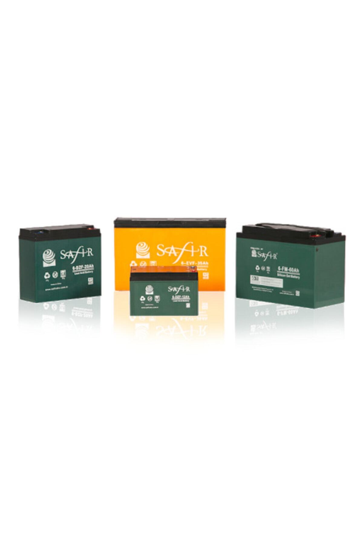 SAFİR 12v 24ah Elektrikli Motosiklet Aküsü Yatık (deeppower-ncr-) Marka