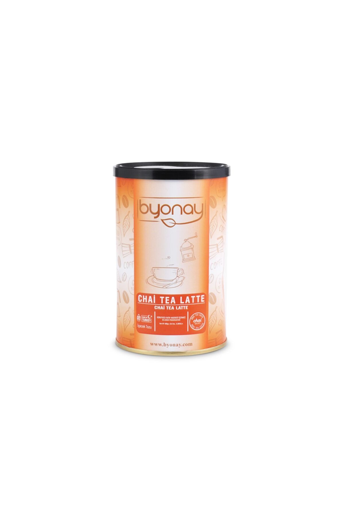 byonay Chai Tea Latte İçecek Tozu 400 g Teneke