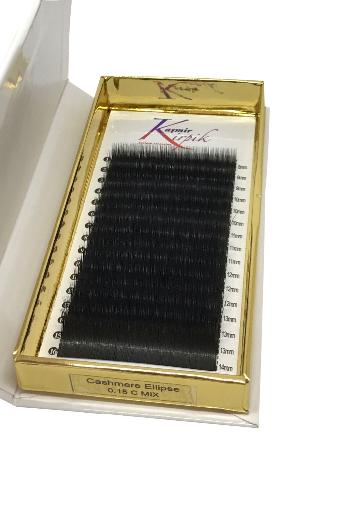 KAŞMİR KİRPİK Luxury Series C Kıvrım 015 Mm Mix Boy Kirpik