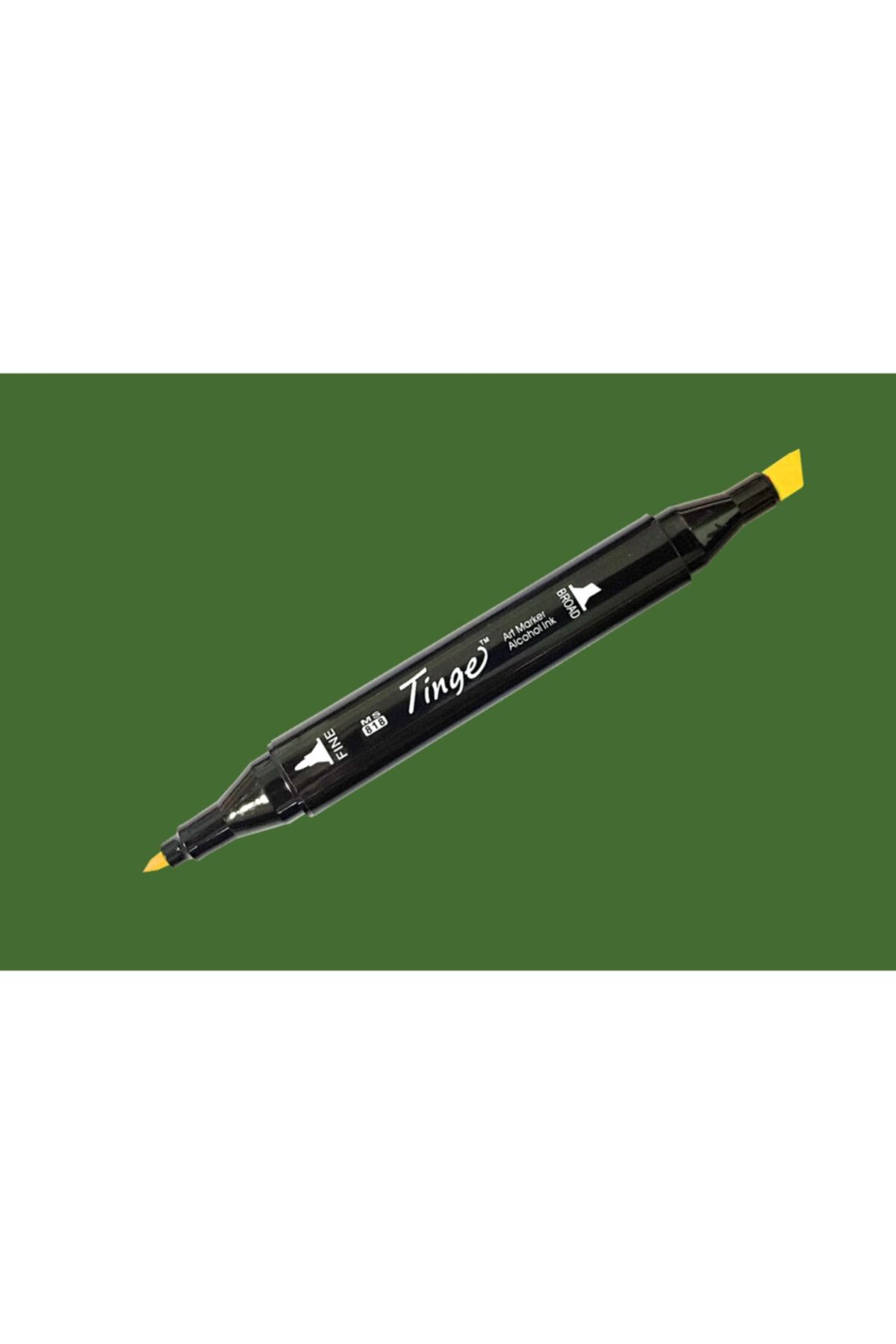 Tinge Çift Uçlu Marker Deep Olmegreen 43