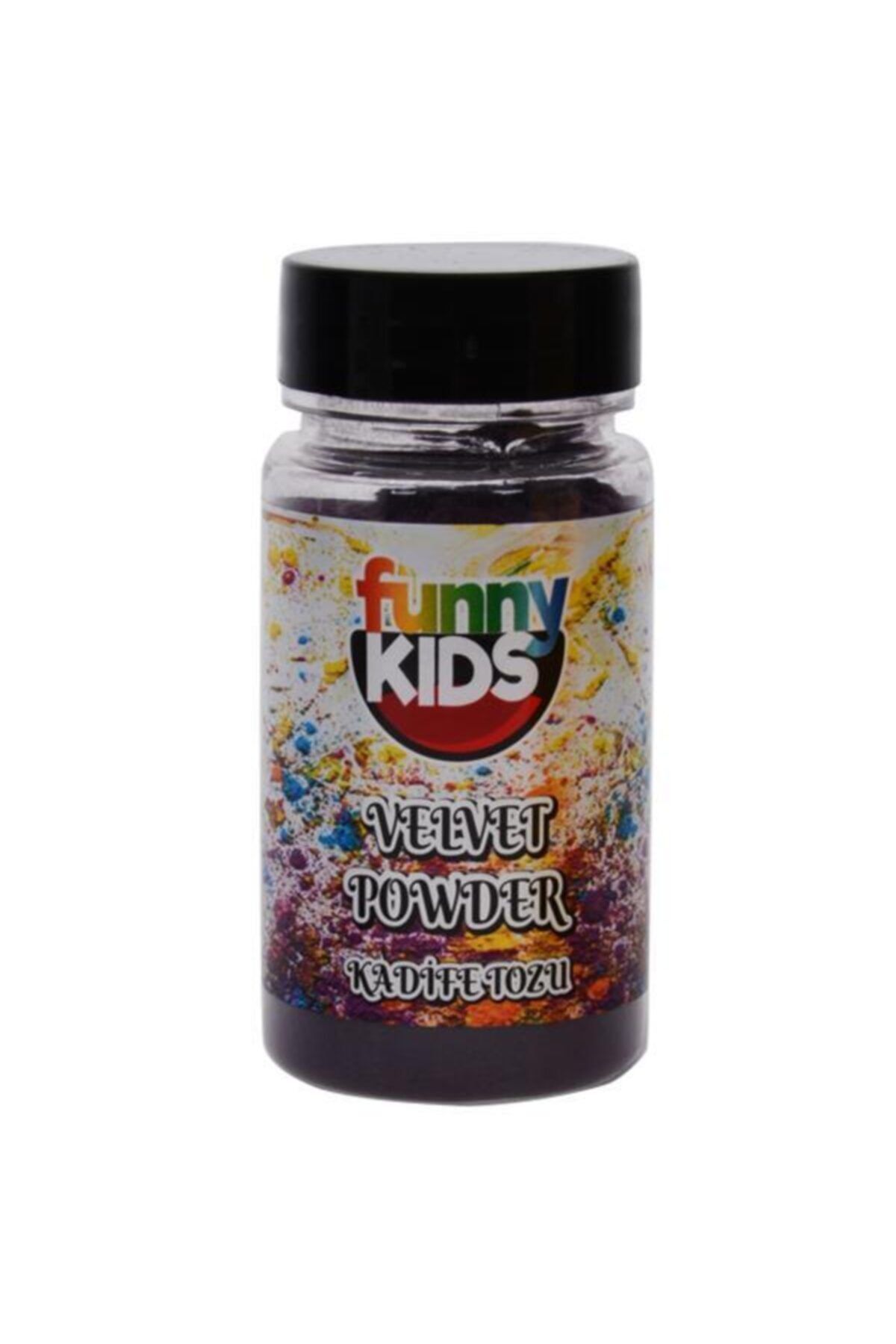 Rich Siyah Funny Kids Dekoratif Kadife Tozu 90cc