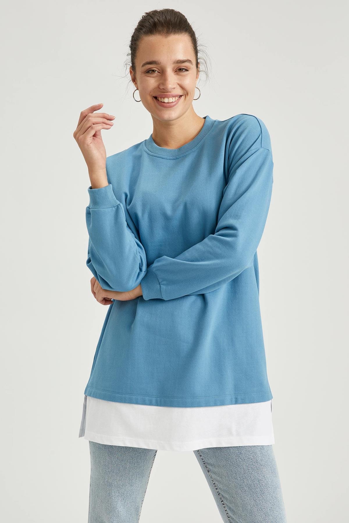 Happiness Ist Kadin Mix Grafik Desenli Viskon Gomlek 3721 Dd00138 Trendyol