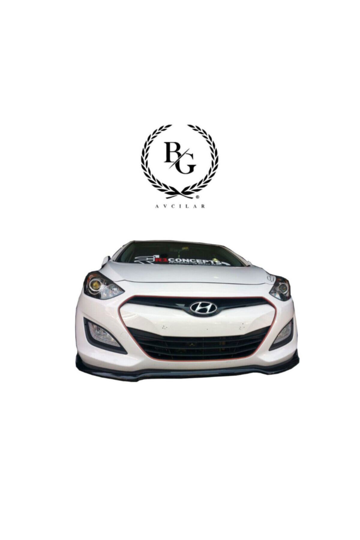 Hyundai i30 Ön Tampon Lipi Ön Lip Parlak Siyah Boyalı A Kalite (plastik)