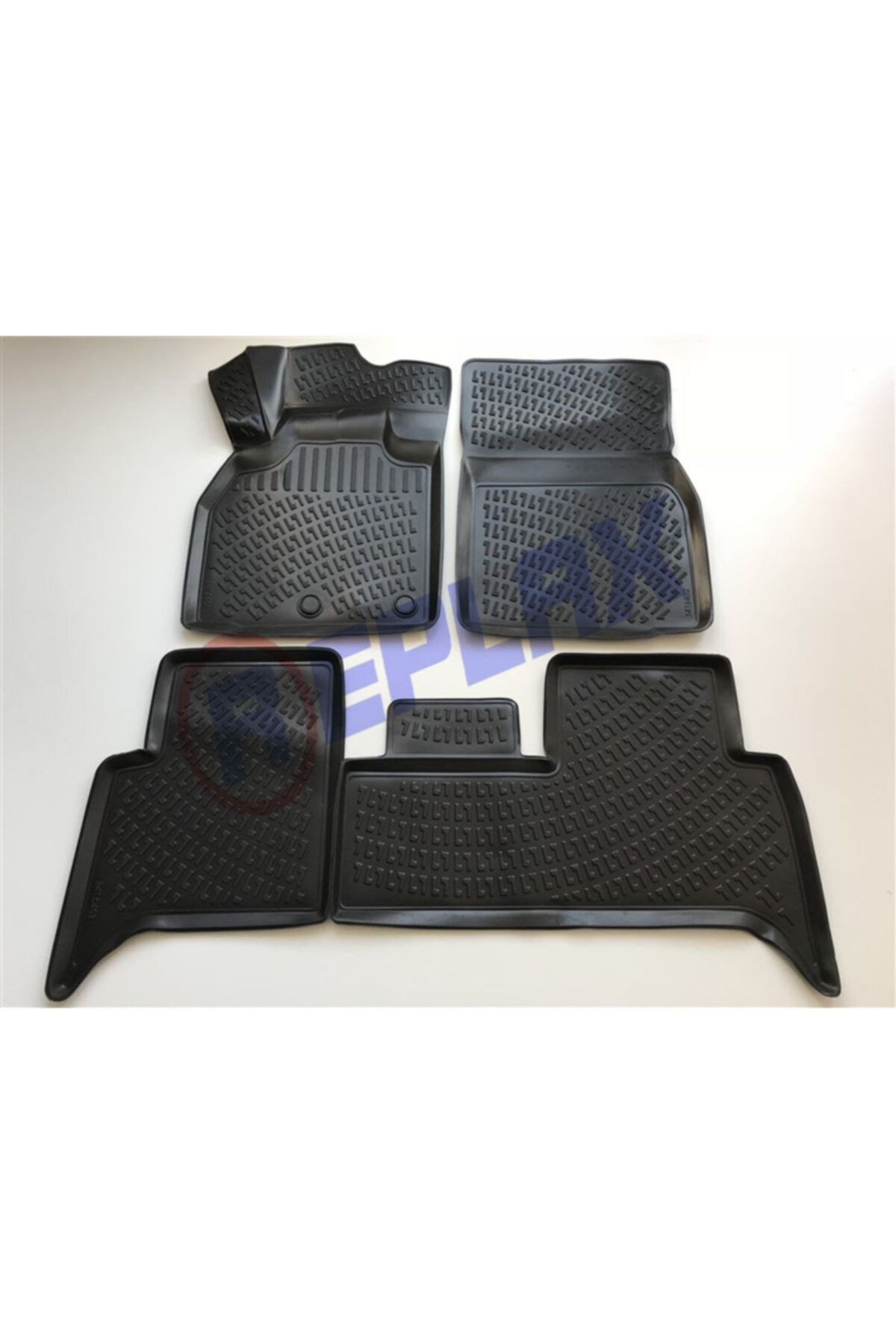 REPLAX Renault Scenic 2 3d Havuzlu Paspas 2004-2009 Arası Siyah A+kalite Fd78