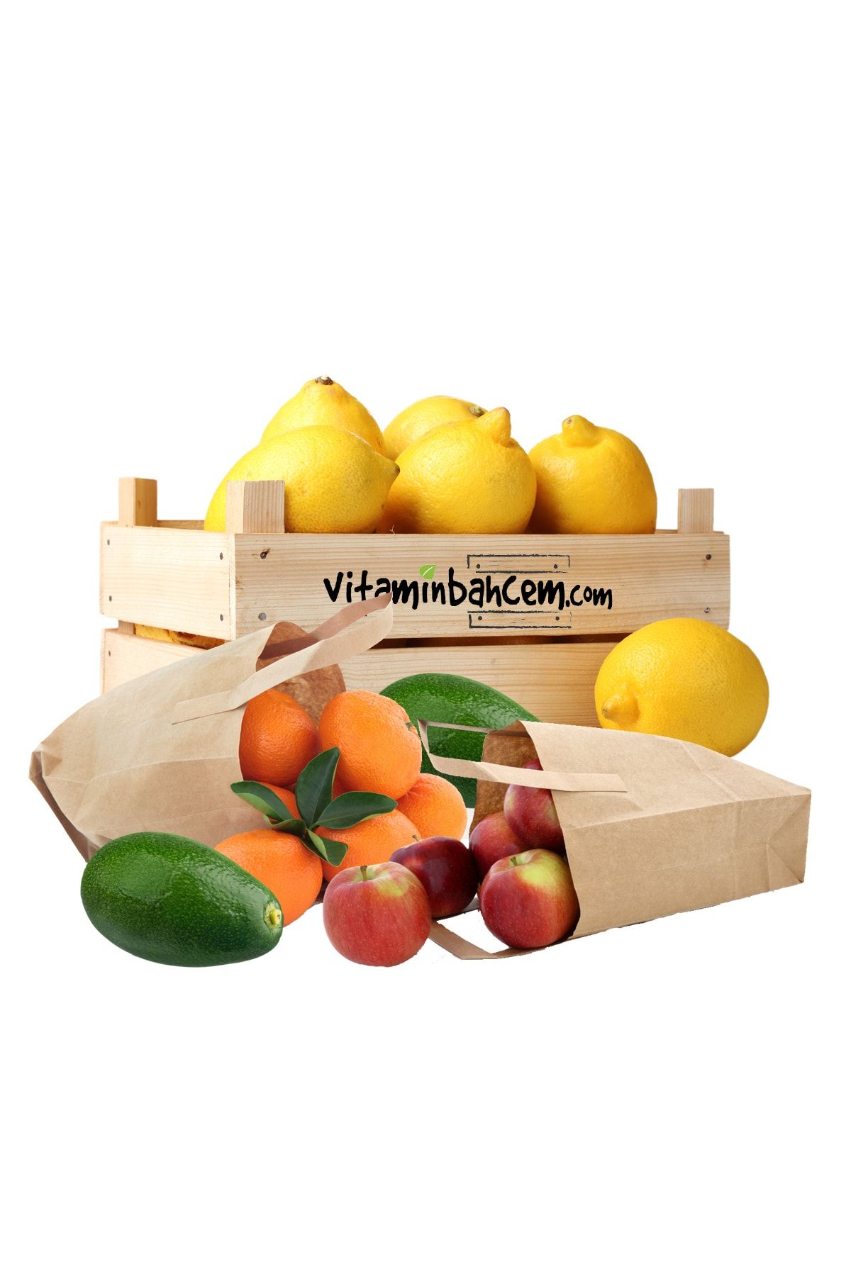Vitamin Bahçem Karışık Meyve Paketi 5 Kg